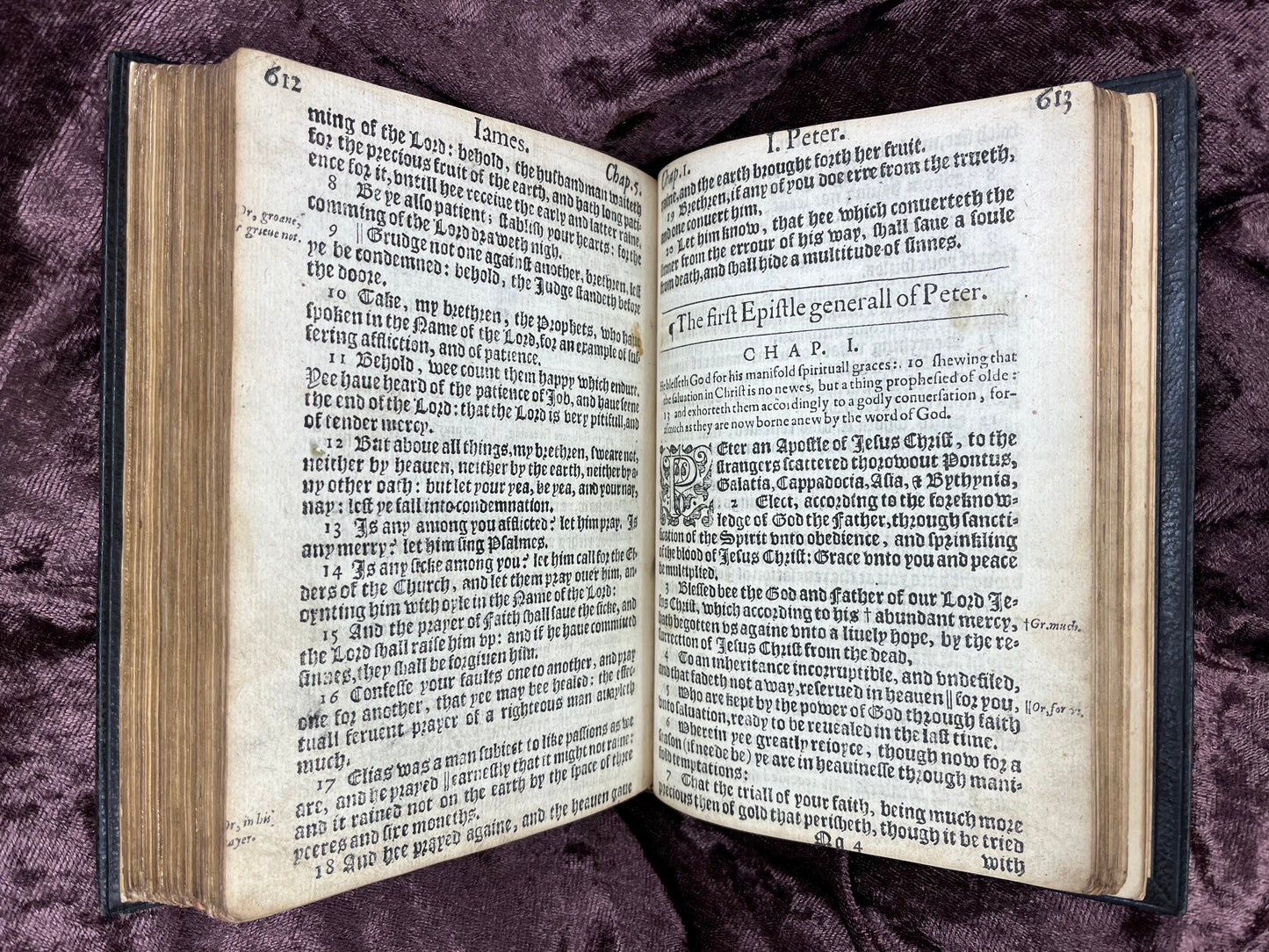 1612 Quarto Fine First Edition King James New Testament With Scottish Provenance E.T. Rare Books