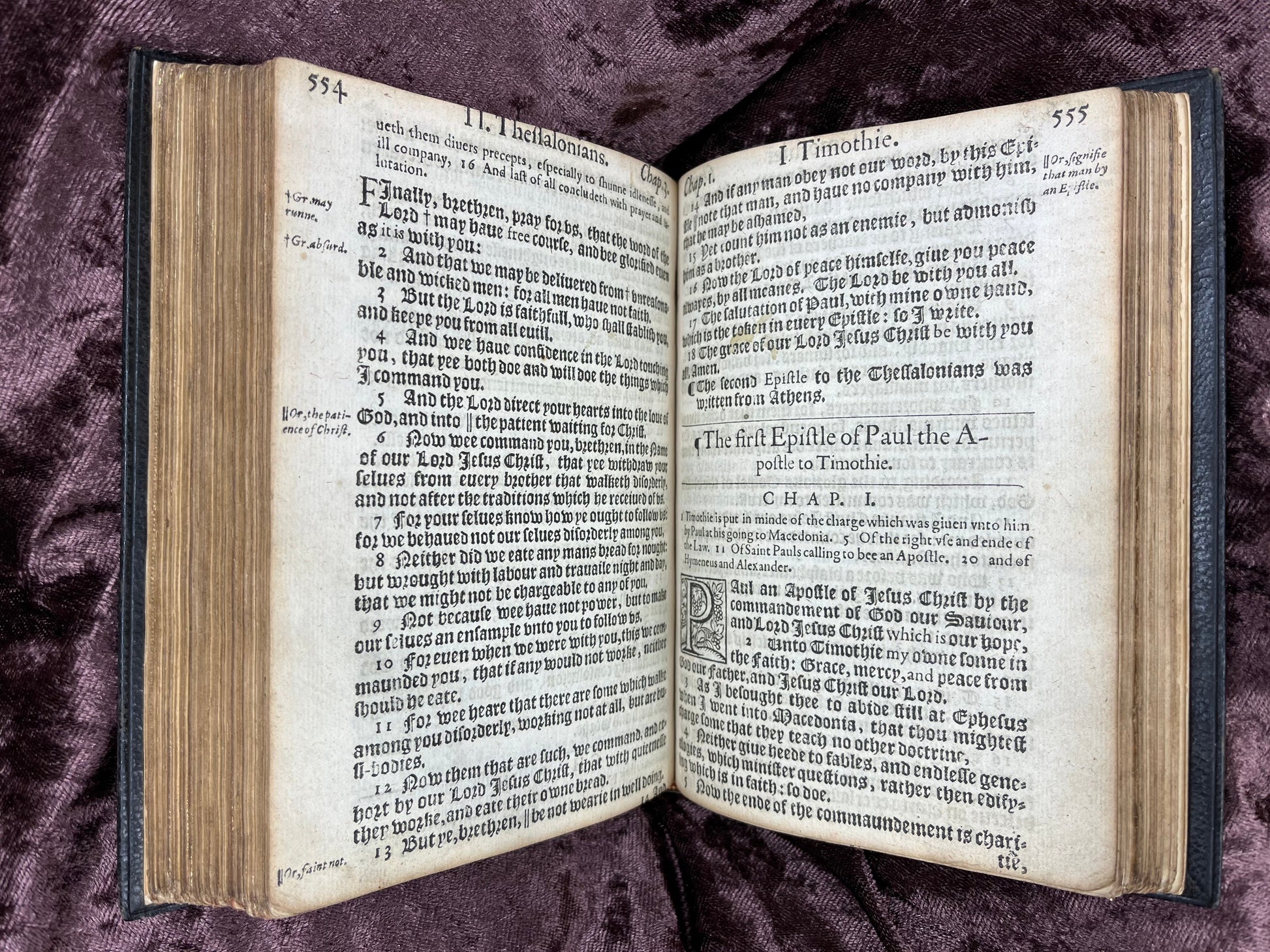 1612 Quarto Fine First Edition King James New Testament With Scottish Provenance E.T. Rare Books