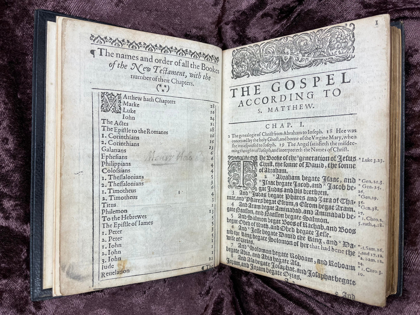 1612 Quarto Fine First Edition King James New Testament With Scottish Provenance E.T. Rare Books