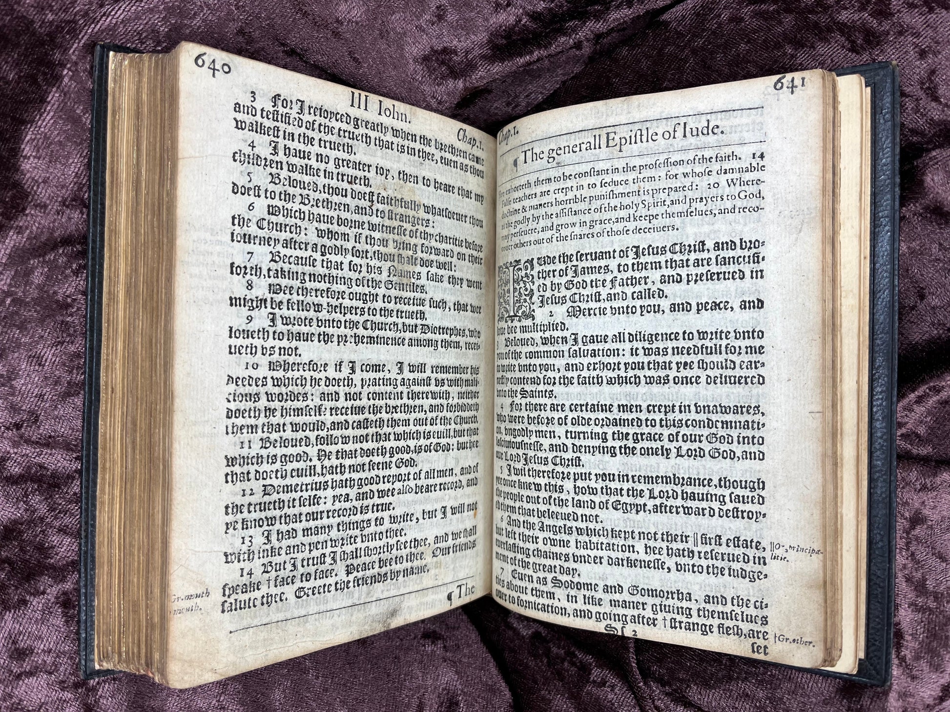 1612 Quarto Fine First Edition King James New Testament With Scottish Provenance E.T. Rare Books