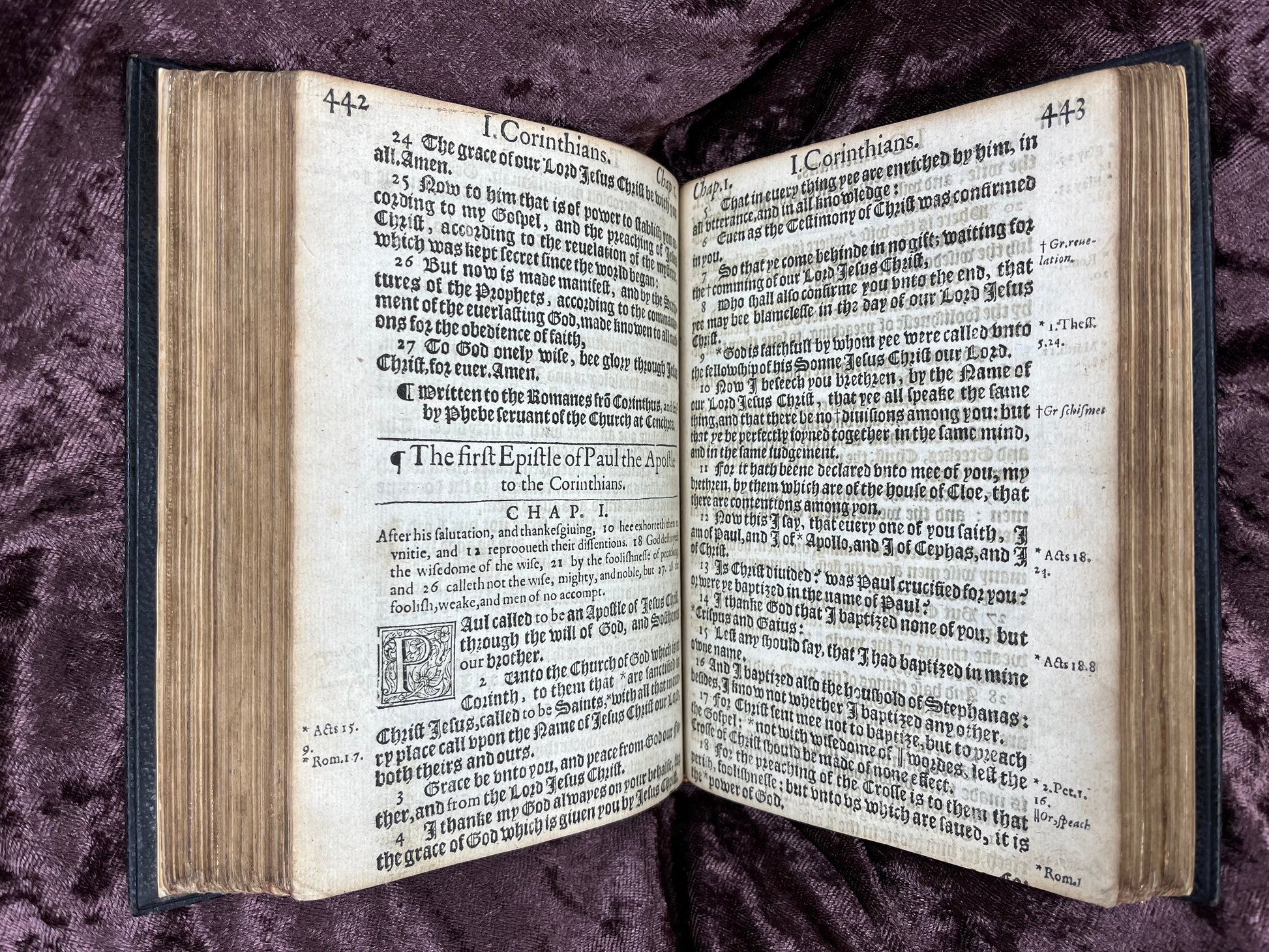1612 Quarto Fine First Edition King James New Testament With Scottish Provenance E.T. Rare Books