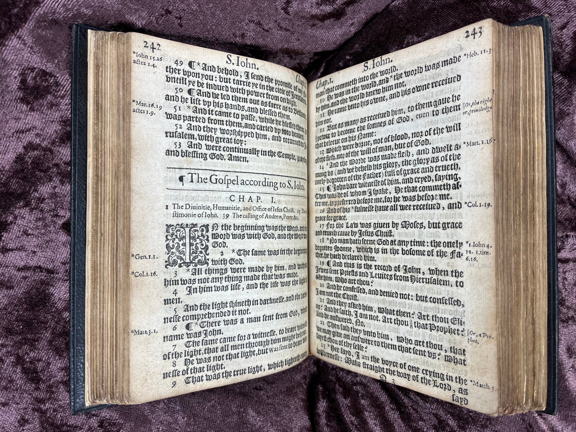 1612 Quarto Fine First Edition King James New Testament With Scottish Provenance E.T. Rare Books