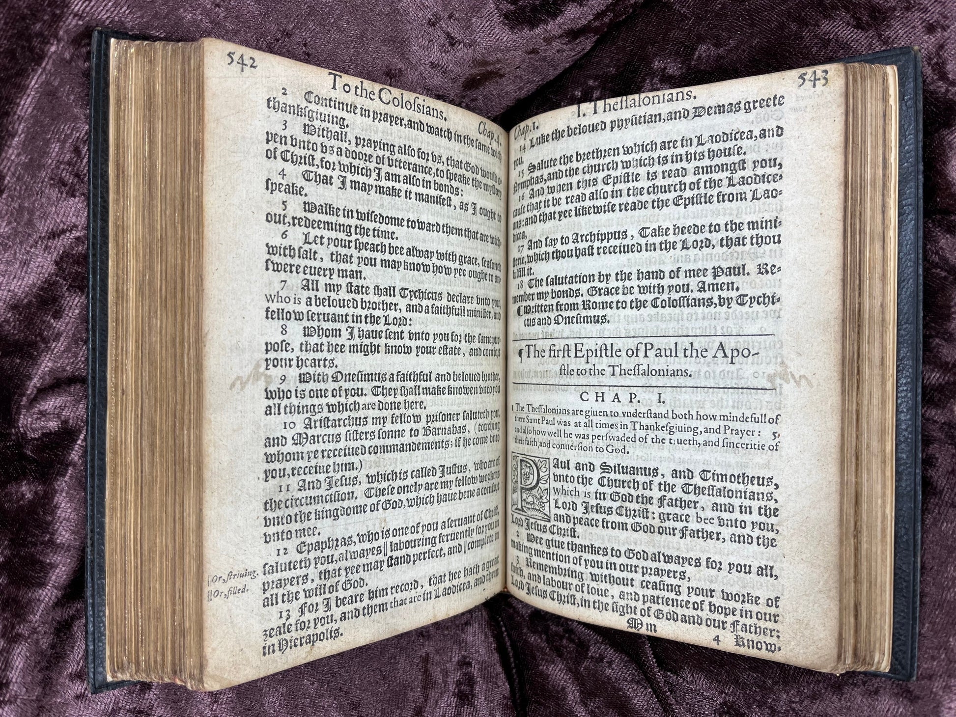 1612 Quarto Fine First Edition King James New Testament With Scottish Provenance E.T. Rare Books
