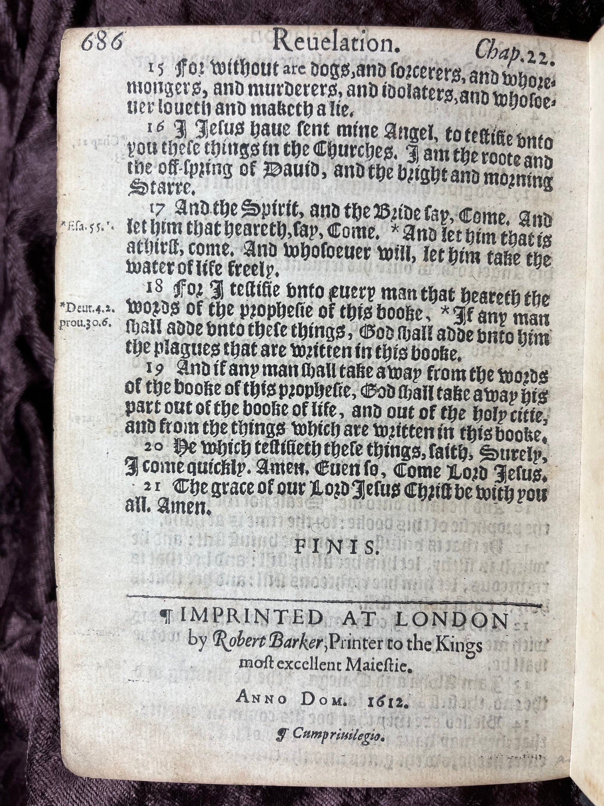 1612 Quarto Fine First Edition King James New Testament With Scottish Provenance E.T. Rare Books