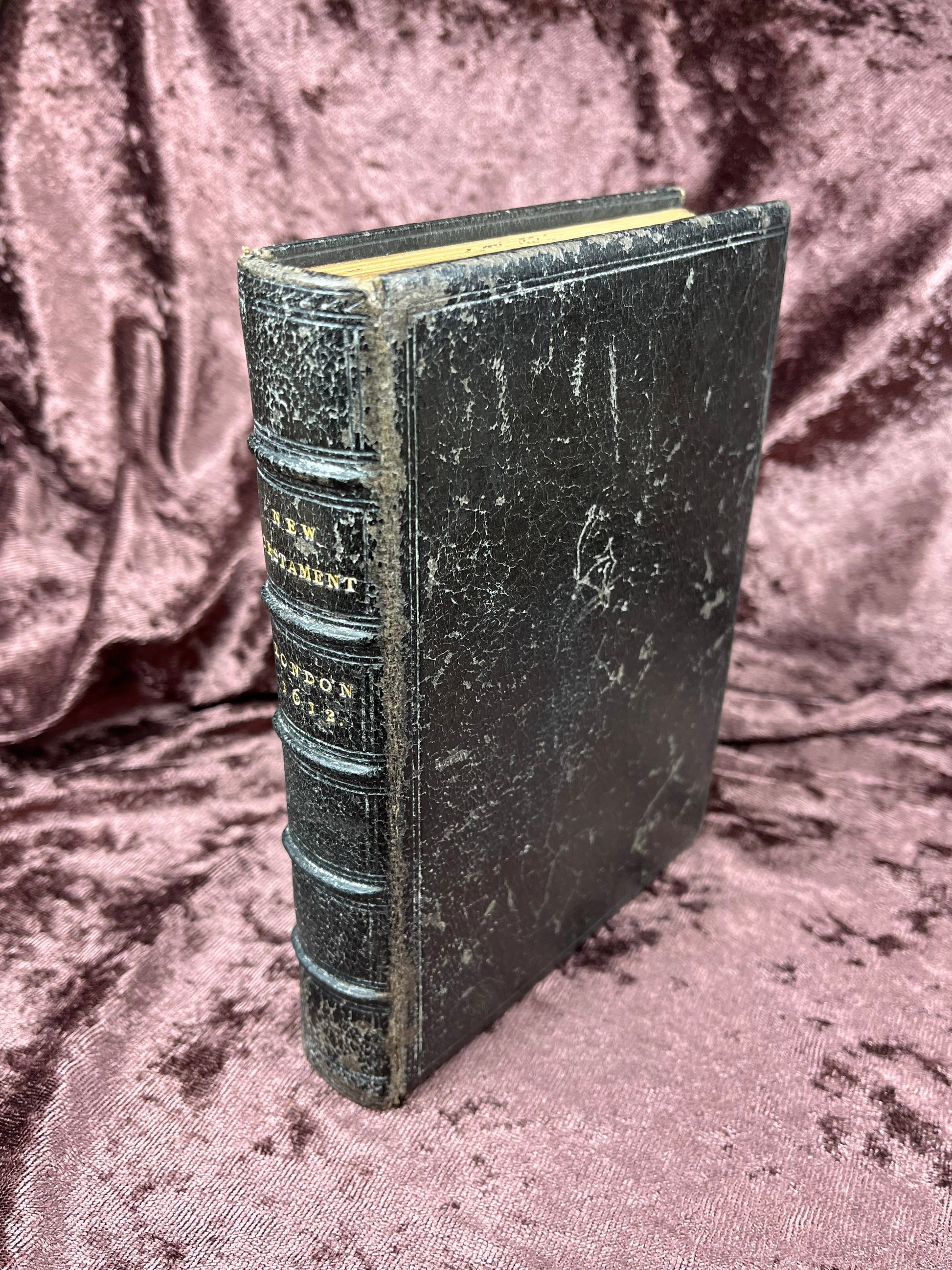 1612 Quarto Fine First Edition King James New Testament With Scottish Provenance E.T. Rare Books