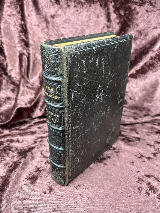 1612 Quarto Fine First Edition King James New Testament With Scottish Provenance E.T. Rare Books