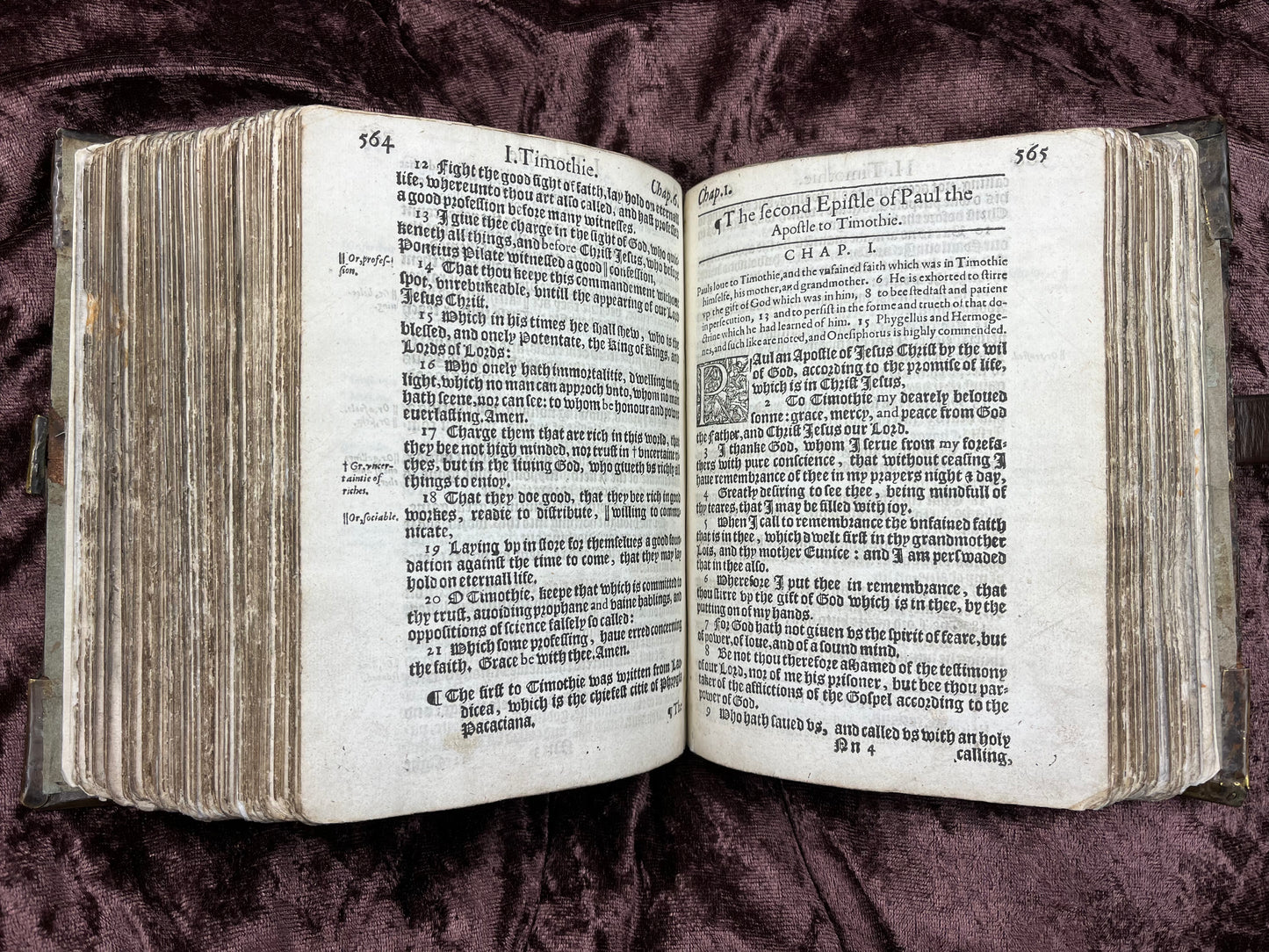 1612 Quarto First Edition King James New Testament With Rare Extras & Provenance E.T. Rare Books