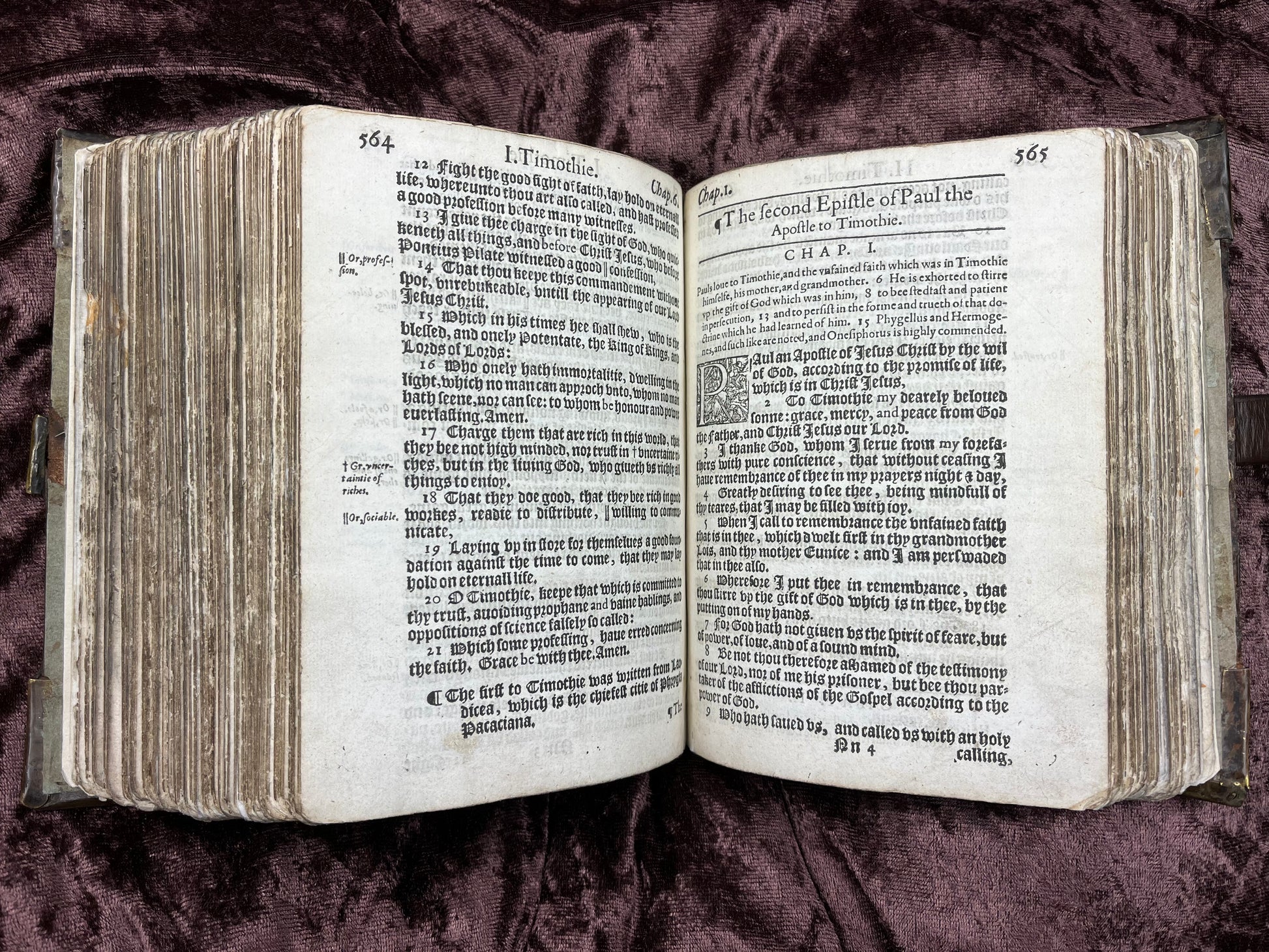 1612 Quarto First Edition King James New Testament With Rare Extras & Provenance E.T. Rare Books