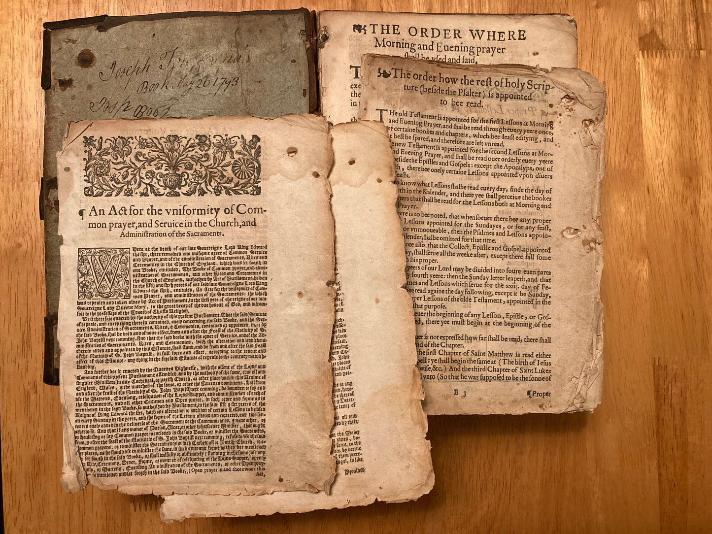 1612 Quarto First Edition King James New Testament With Rare Extras & Provenance E.T. Rare Books