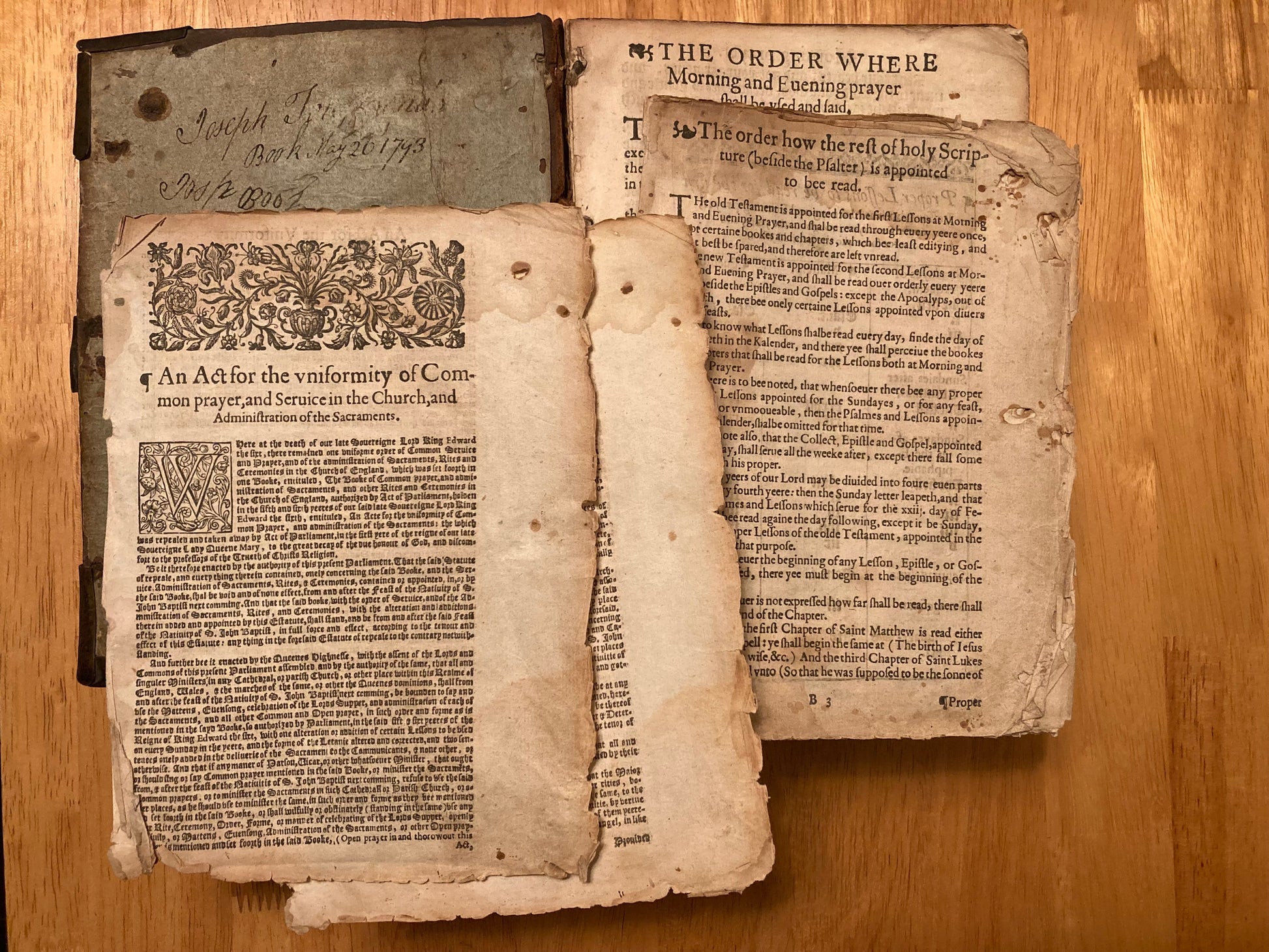 1612 Quarto First Edition King James New Testament With Rare Extras & Provenance E.T. Rare Books