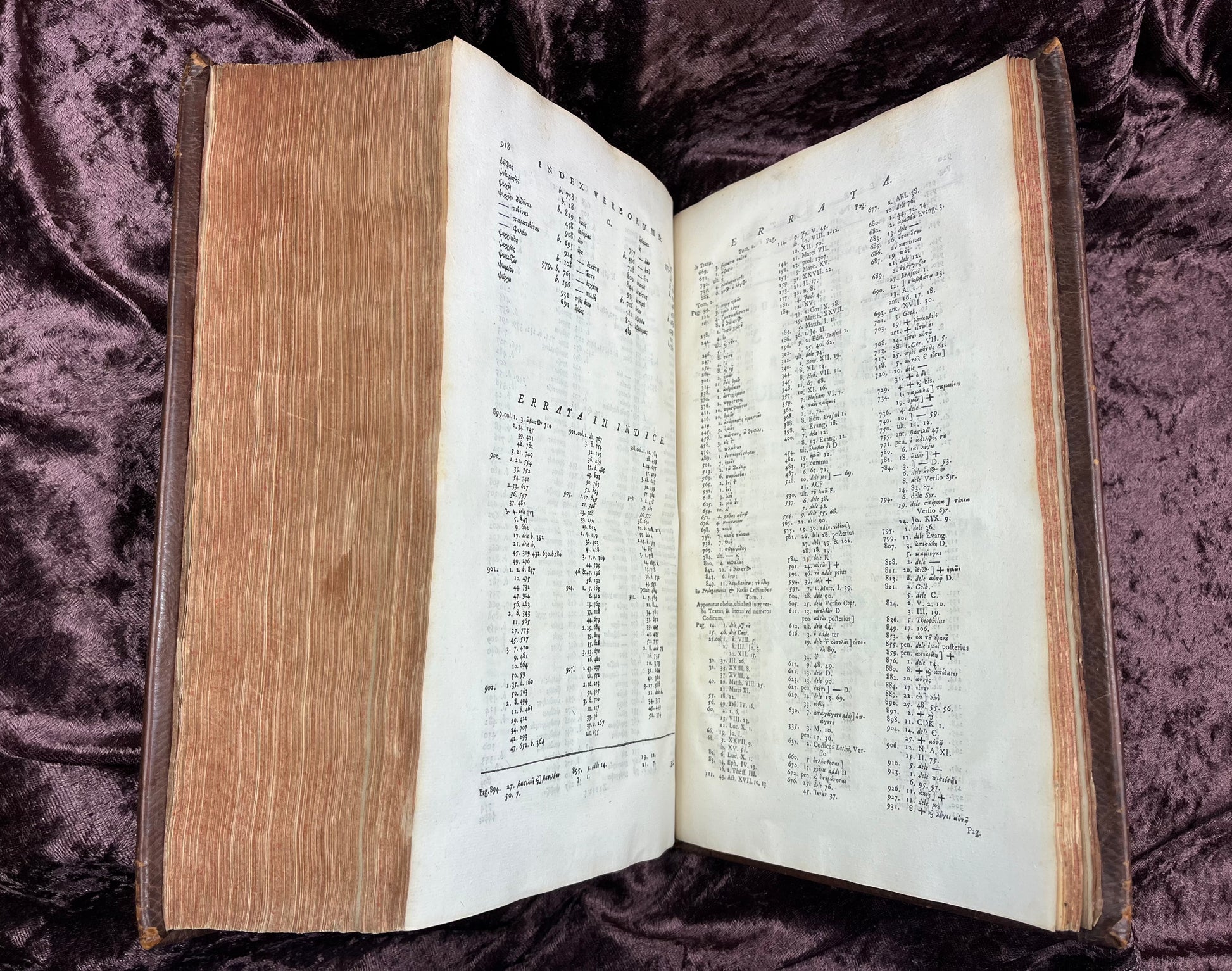 1752 Folio First Edition Greek New Testament With Robert Estiennes Text, Wettsteins Criticism, and a Syriac Version of Saint Clements Epistles E.T. Rare Books