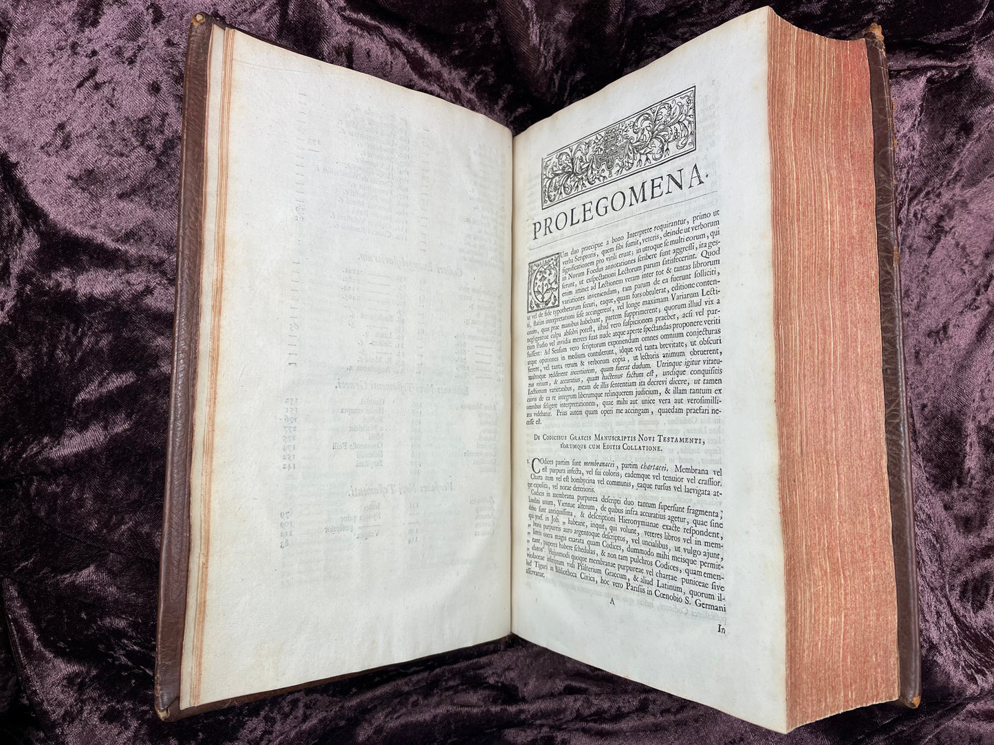 1752 Folio First Edition Greek New Testament With Robert Estiennes Text, Wettsteins Criticism, and a Syriac Version of Saint Clements Epistles E.T. Rare Books