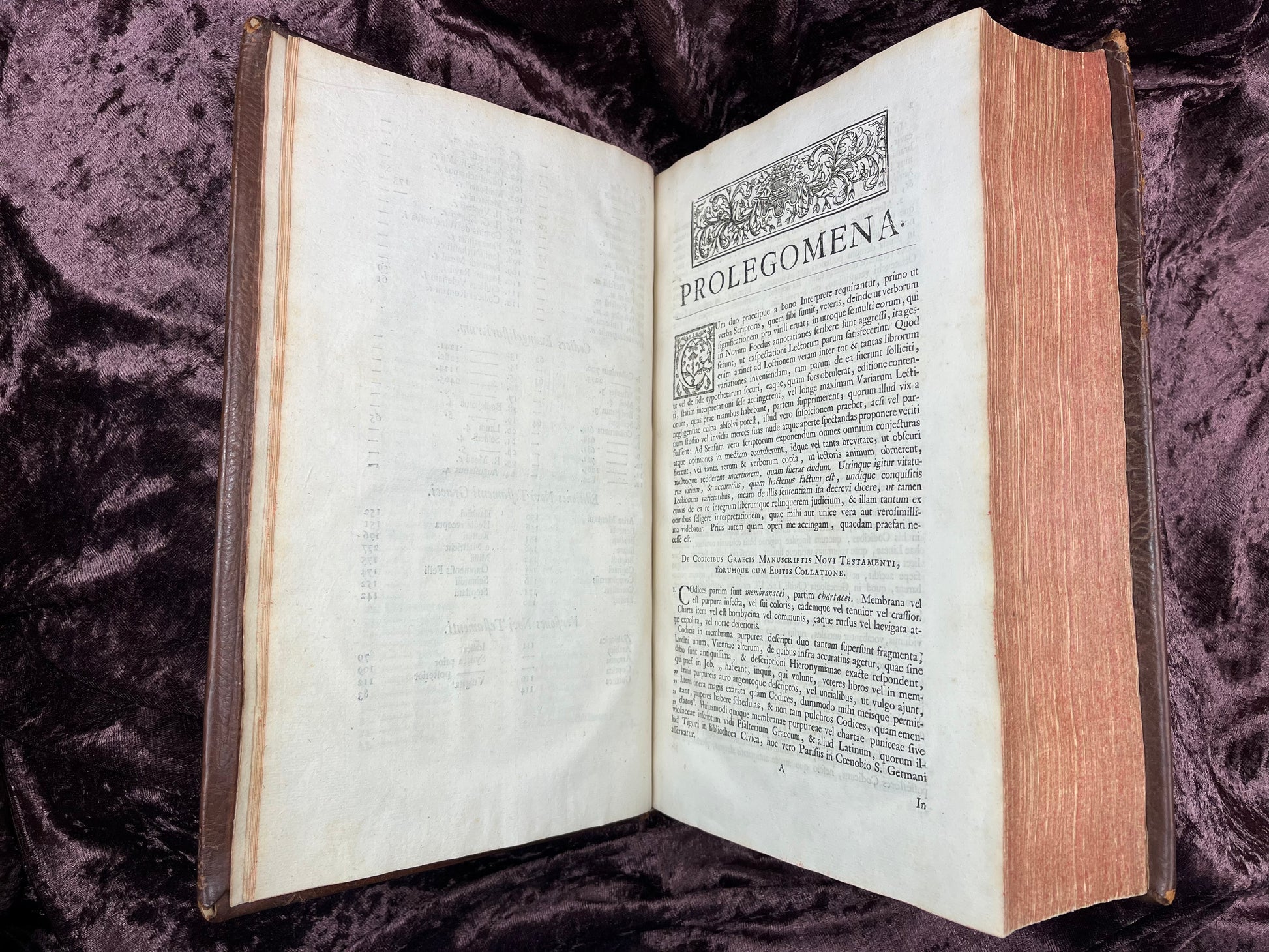 1752 Folio First Edition Greek New Testament With Robert Estiennes Text, Wettsteins Criticism, and a Syriac Version of Saint Clements Epistles E.T. Rare Books