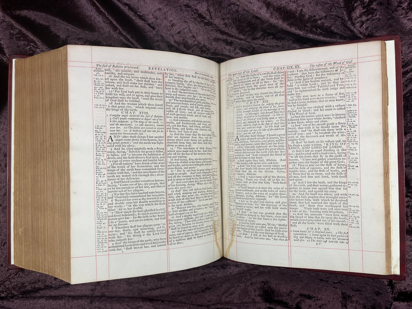 1772 Large Quarto First Edition Second Issue King James Bible Edited By Benjamin Blayney E.T. Rare Books