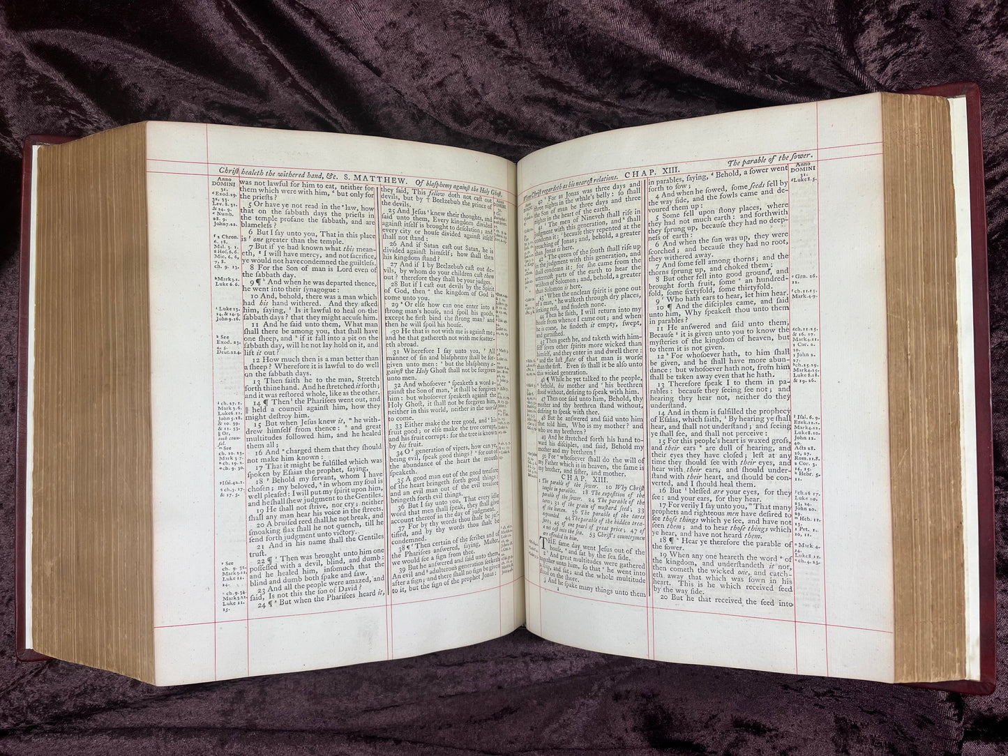 1772 Large Quarto First Edition Second Issue King James Bible Edited By Benjamin Blayney E.T. Rare Books