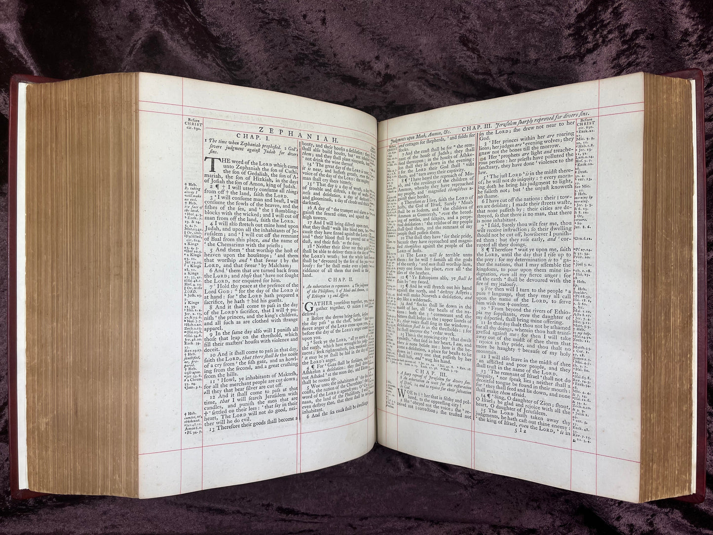 1772 Large Quarto First Edition Second Issue King James Bible Edited By Benjamin Blayney E.T. Rare Books