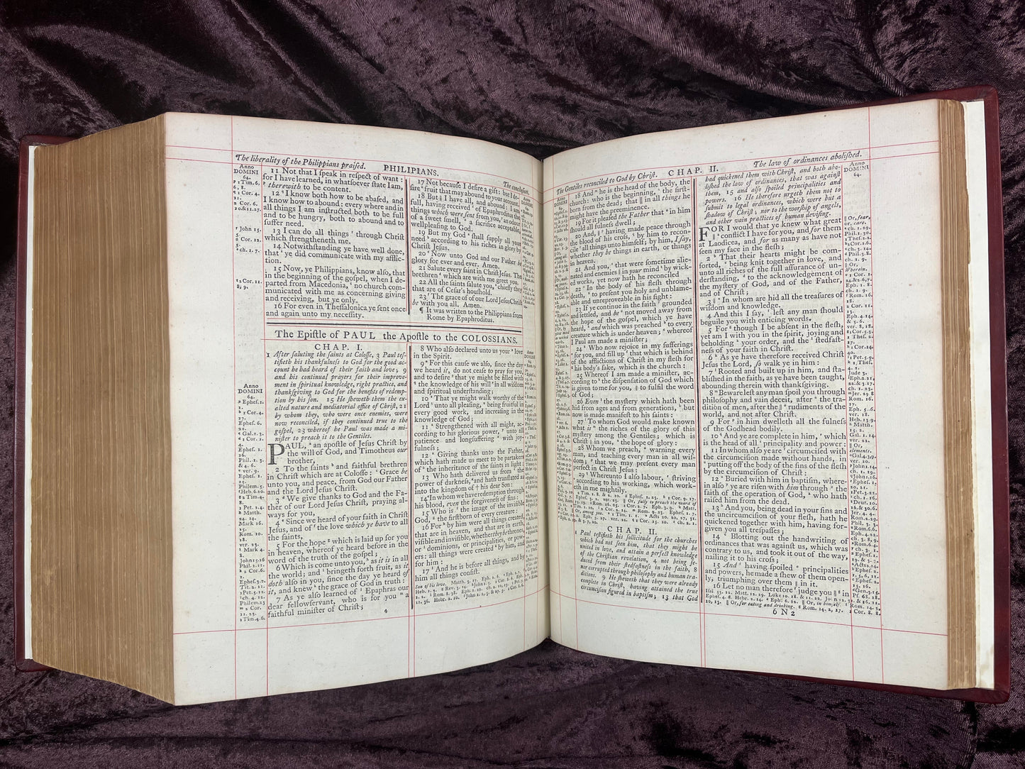 1772 Large Quarto First Edition Second Issue King James Bible Edited By Benjamin Blayney E.T. Rare Books