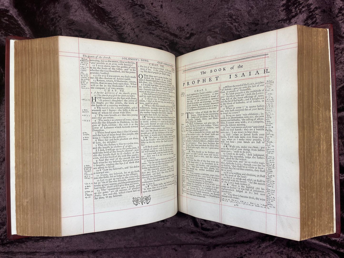 1772 Large Quarto First Edition Second Issue King James Bible Edited By Benjamin Blayney E.T. Rare Books