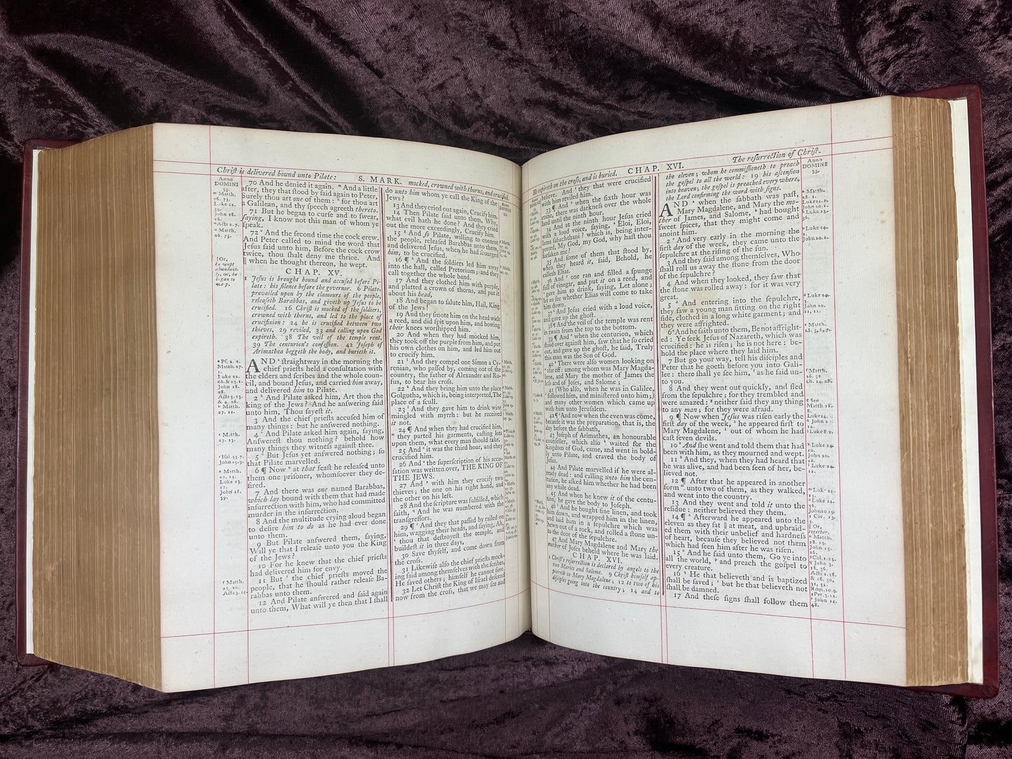 1772 Large Quarto First Edition Second Issue King James Bible Edited By Benjamin Blayney E.T. Rare Books