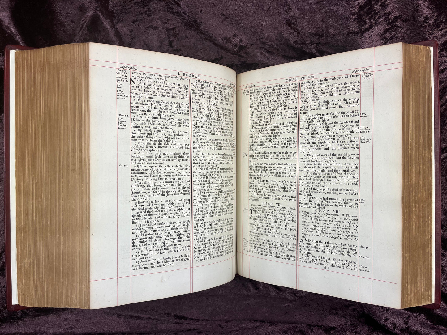 1772 Large Quarto First Edition Second Issue King James Bible Edited By Benjamin Blayney E.T. Rare Books