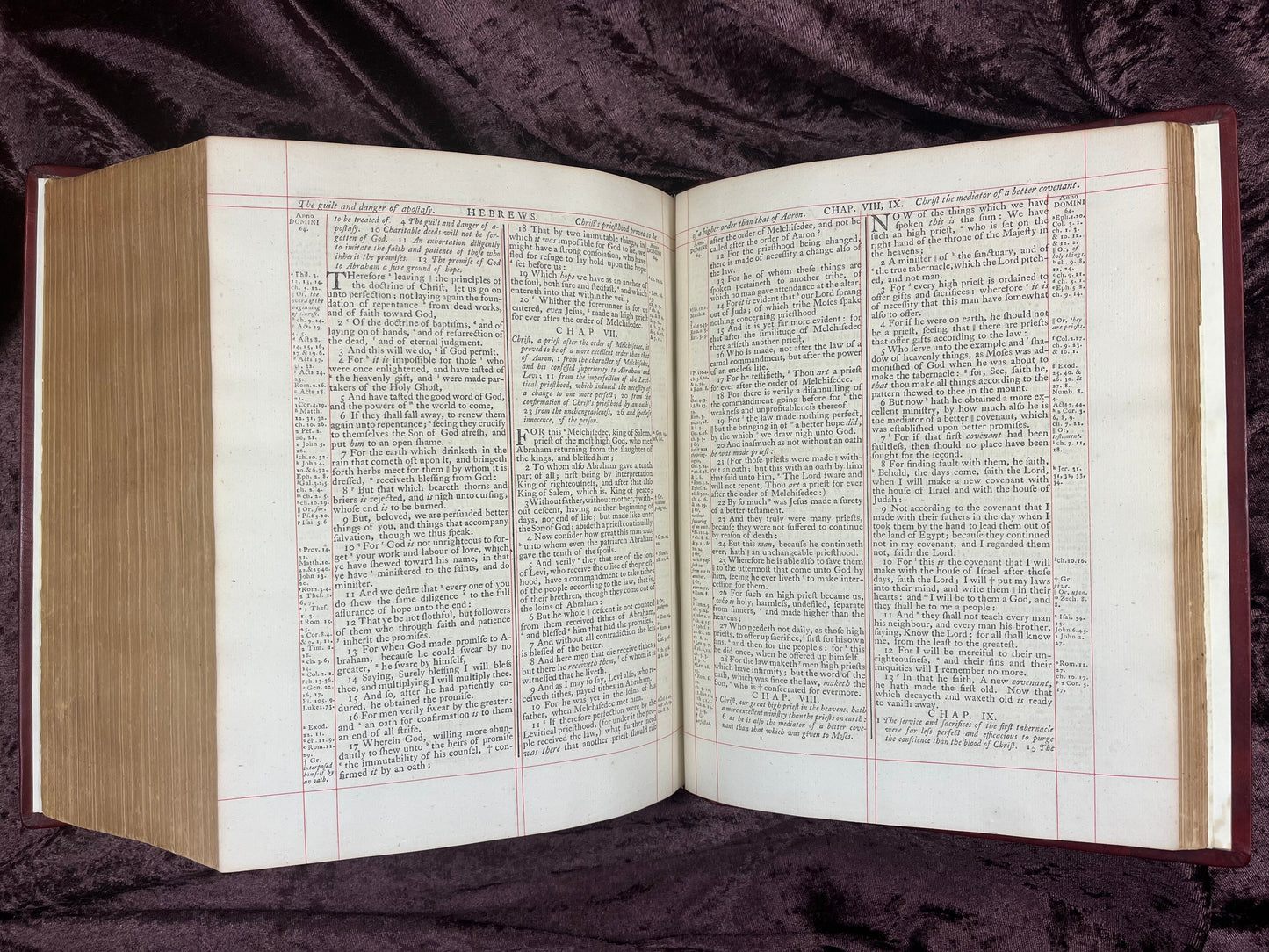 1772 Large Quarto First Edition Second Issue King James Bible Edited By Benjamin Blayney E.T. Rare Books