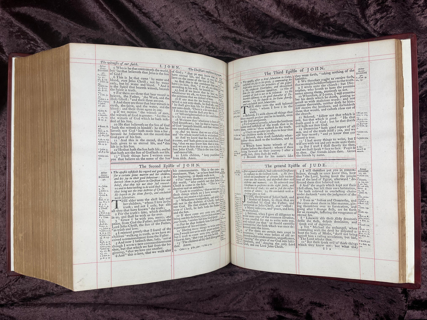 1772 Large Quarto First Edition Second Issue King James Bible Edited By Benjamin Blayney E.T. Rare Books
