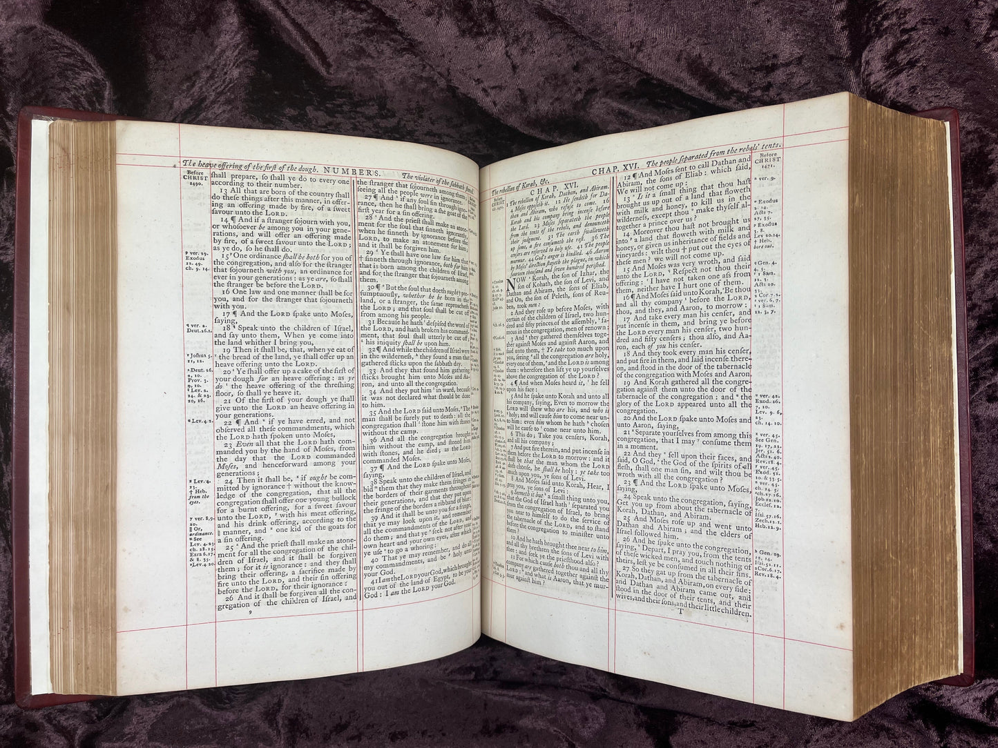 1772 Large Quarto First Edition Second Issue King James Bible Edited By Benjamin Blayney E.T. Rare Books