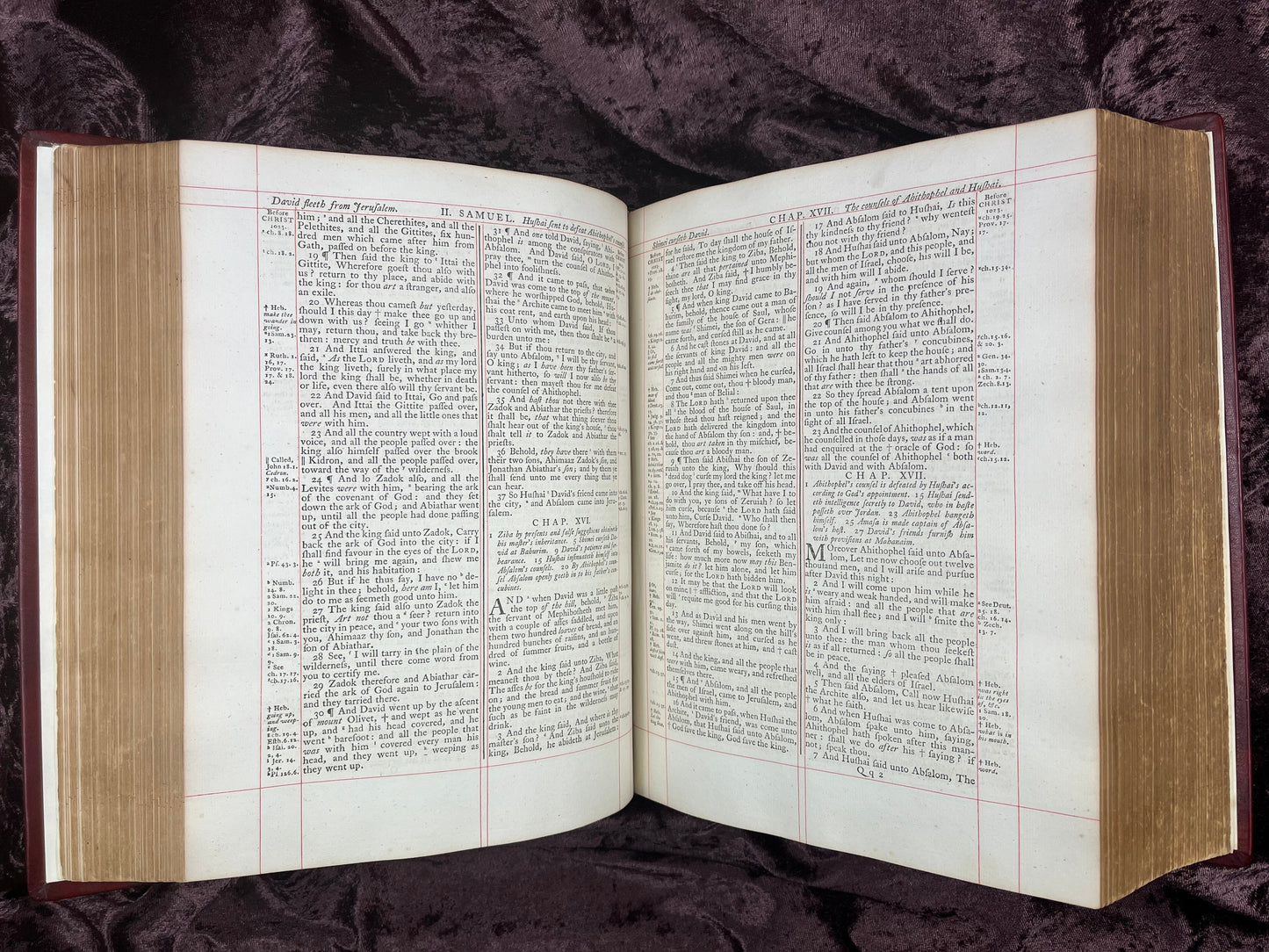 1772 Large Quarto First Edition Second Issue King James Bible Edited By Benjamin Blayney E.T. Rare Books