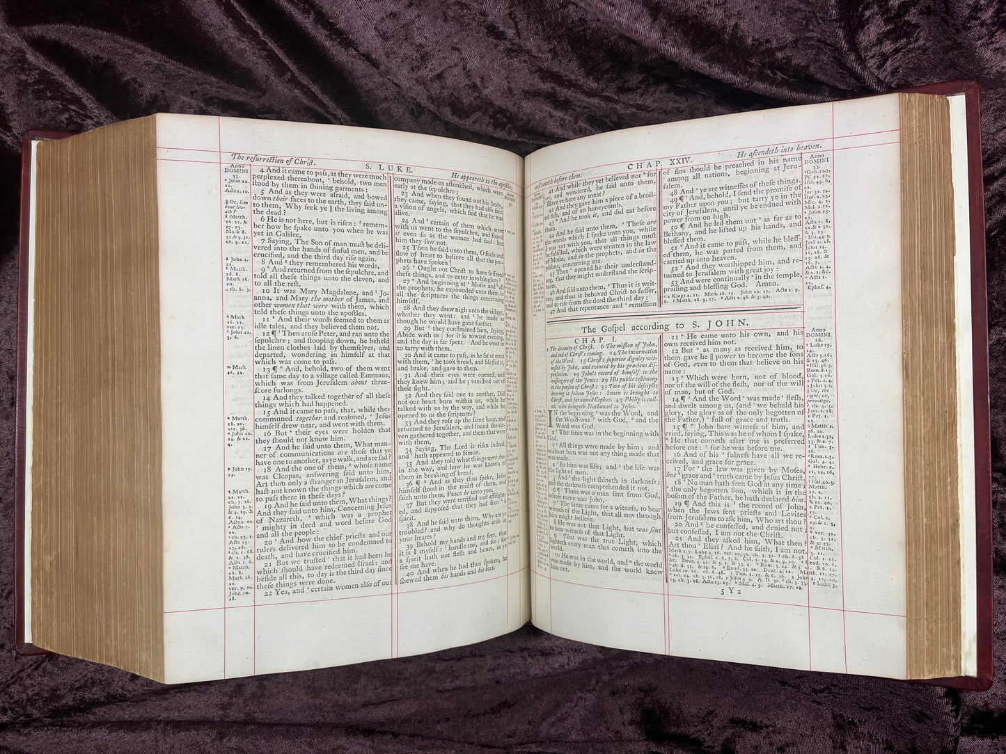 1772 Large Quarto First Edition Second Issue King James Bible Edited By Benjamin Blayney E.T. Rare Books