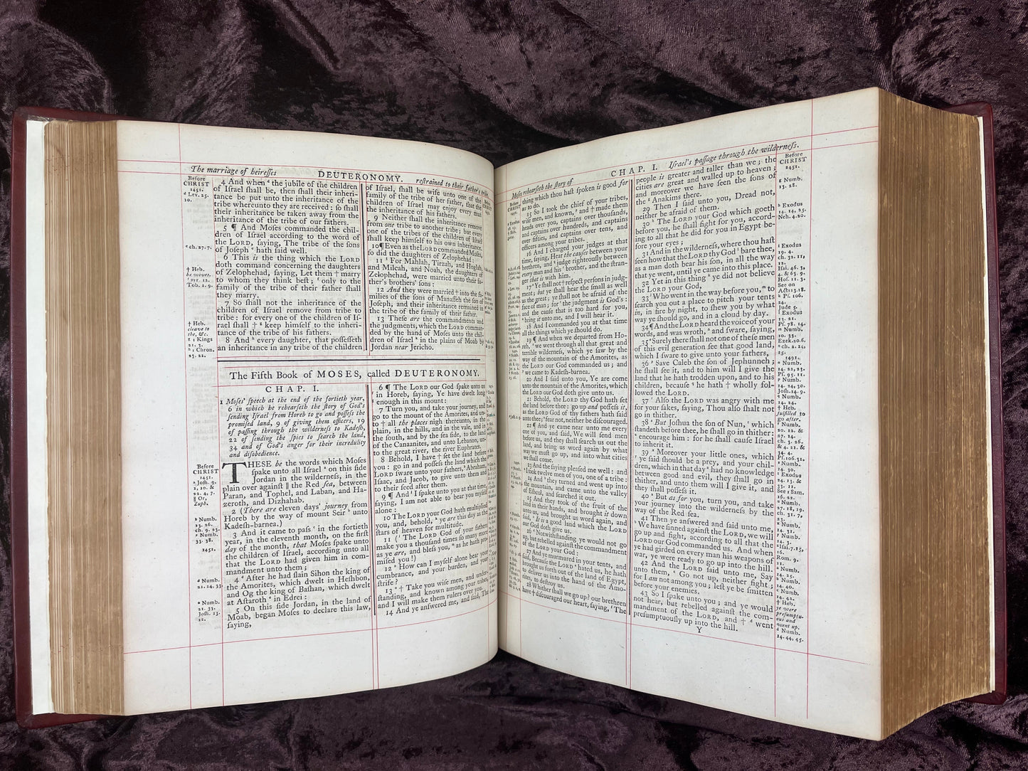 1772 Large Quarto First Edition Second Issue King James Bible Edited By Benjamin Blayney E.T. Rare Books