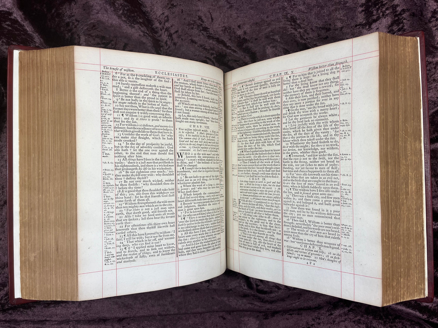 1772 Large Quarto First Edition Second Issue King James Bible Edited By Benjamin Blayney E.T. Rare Books