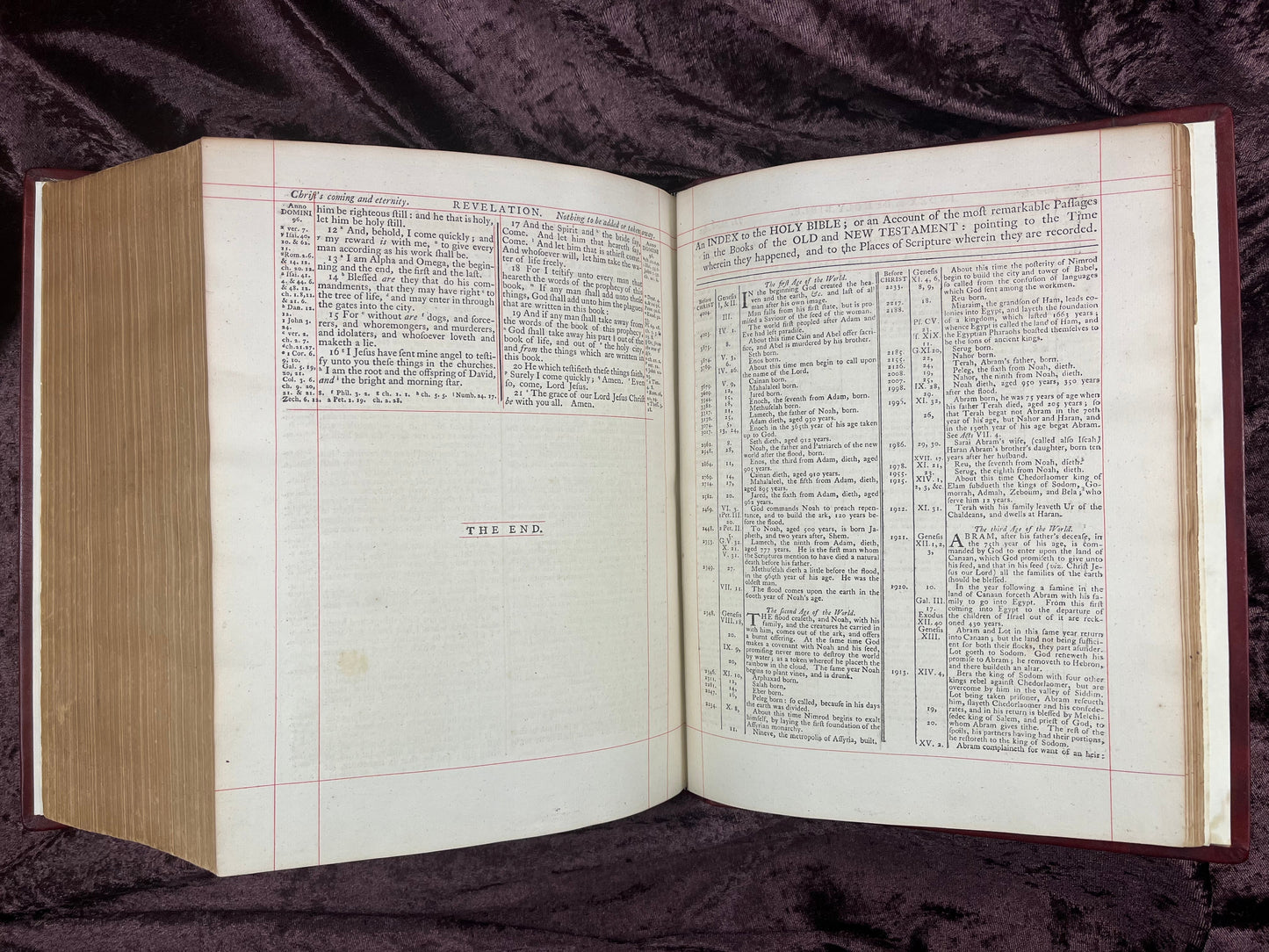 1772 Large Quarto First Edition Second Issue King James Bible Edited By Benjamin Blayney E.T. Rare Books