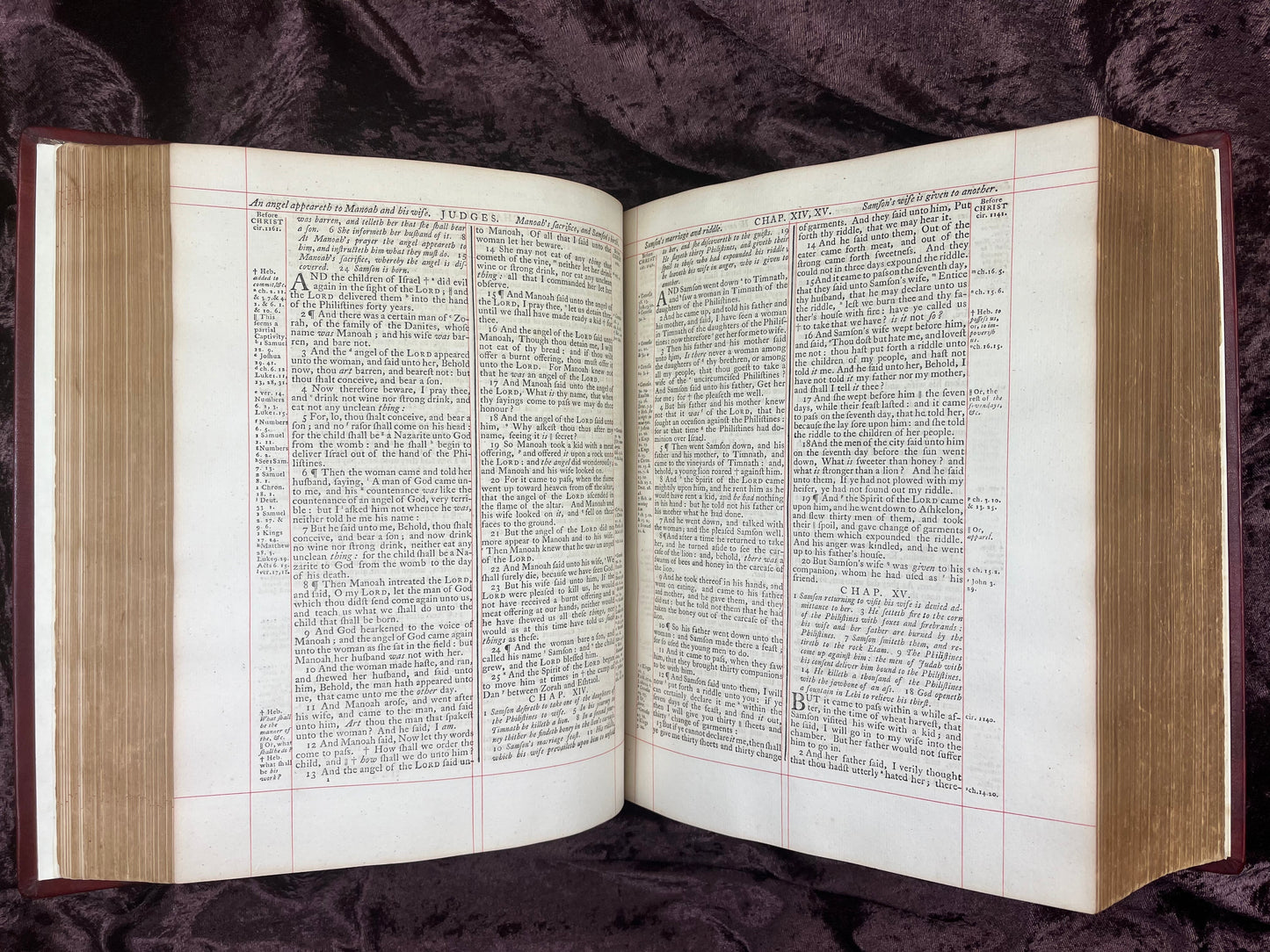 1772 Large Quarto First Edition Second Issue King James Bible Edited By Benjamin Blayney E.T. Rare Books