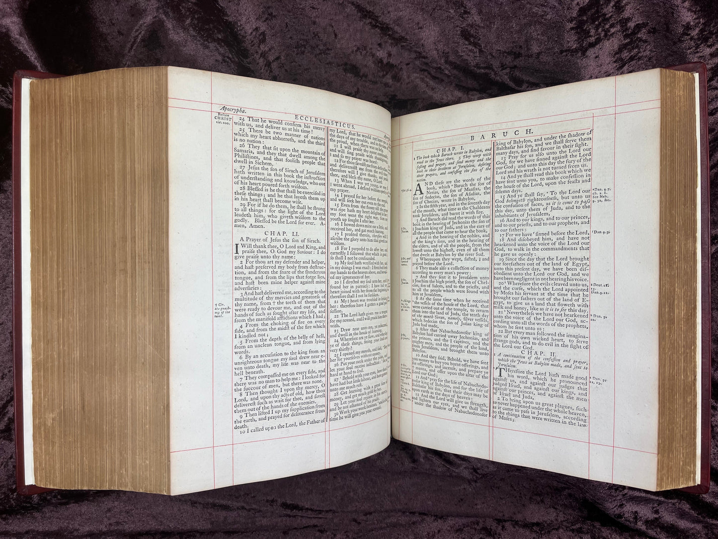 1772 Large Quarto First Edition Second Issue King James Bible Edited By Benjamin Blayney E.T. Rare Books