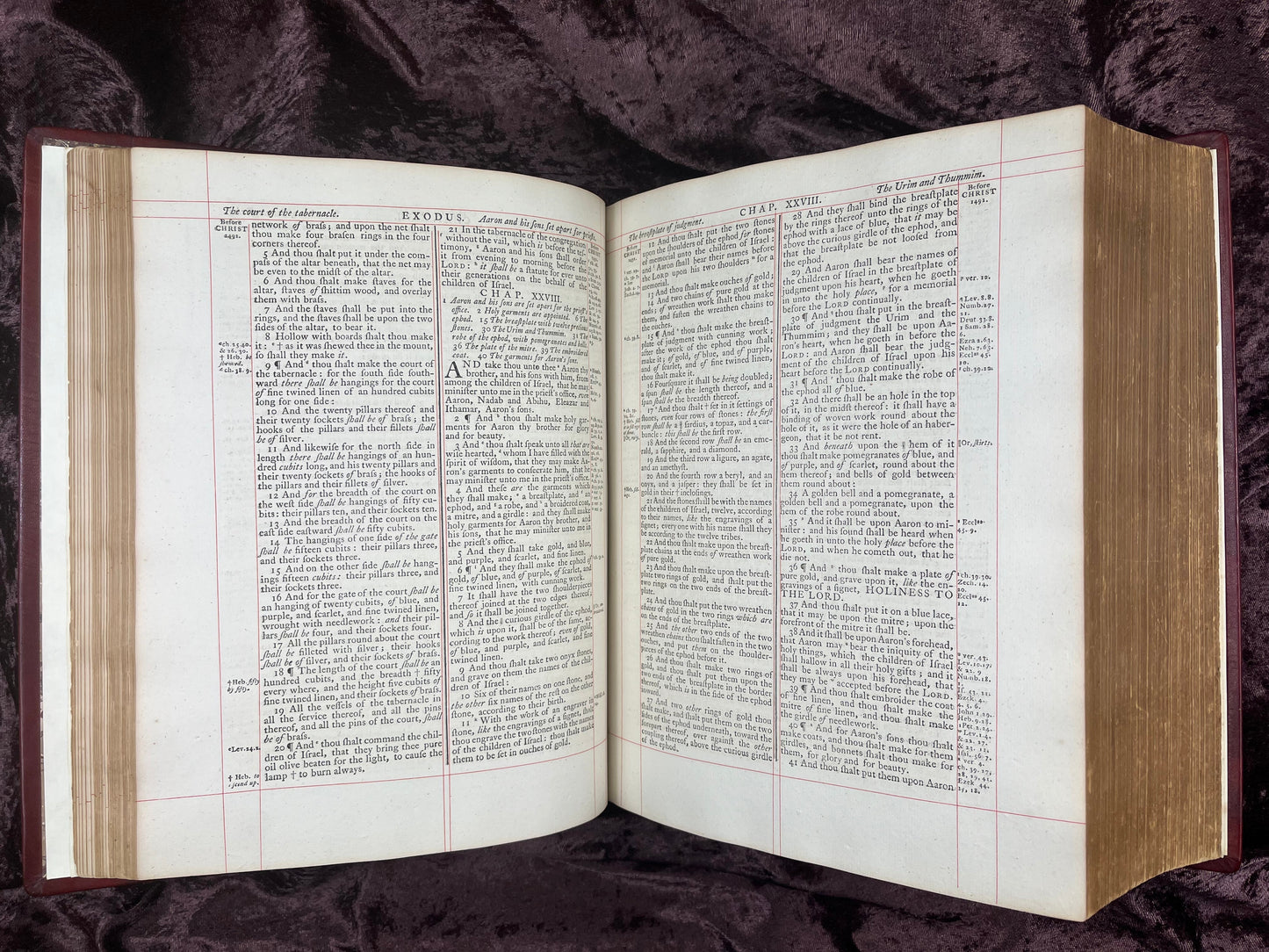 1772 Large Quarto First Edition Second Issue King James Bible Edited By Benjamin Blayney E.T. Rare Books