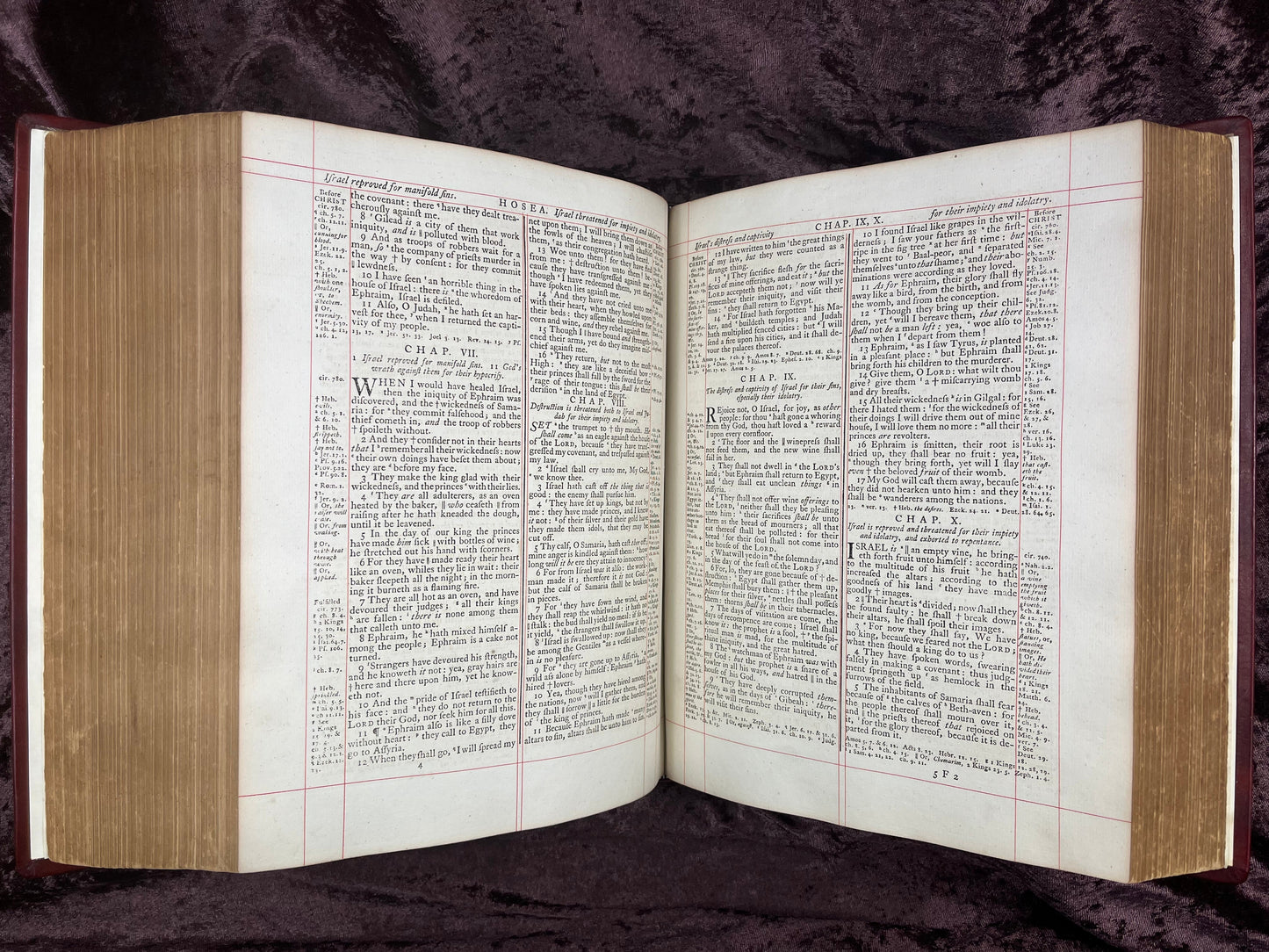 1772 Large Quarto First Edition Second Issue King James Bible Edited By Benjamin Blayney E.T. Rare Books