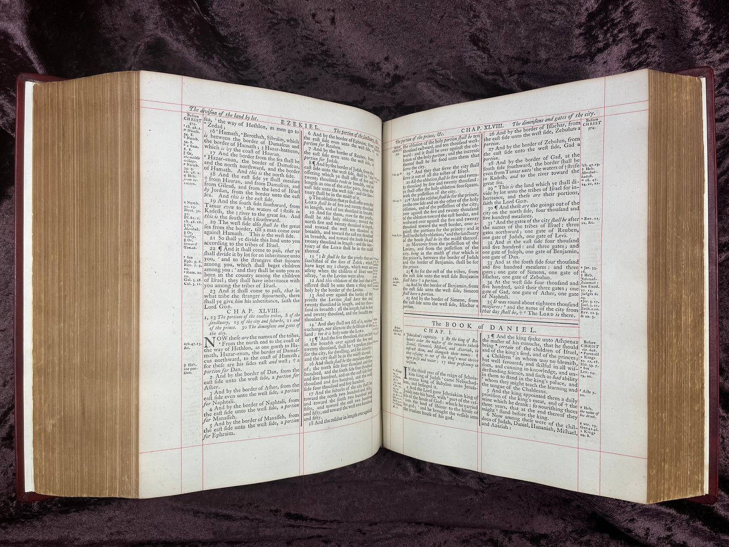 1772 Large Quarto First Edition Second Issue King James Bible Edited By Benjamin Blayney E.T. Rare Books
