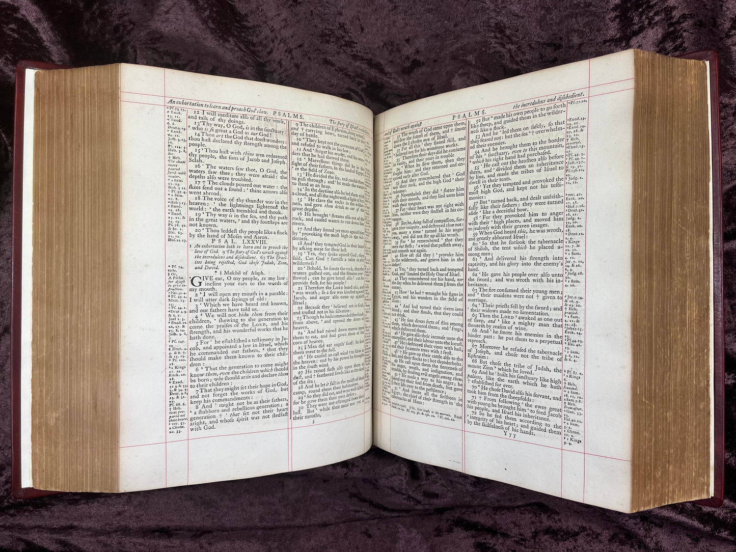 1772 Large Quarto First Edition Second Issue King James Bible Edited By Benjamin Blayney E.T. Rare Books