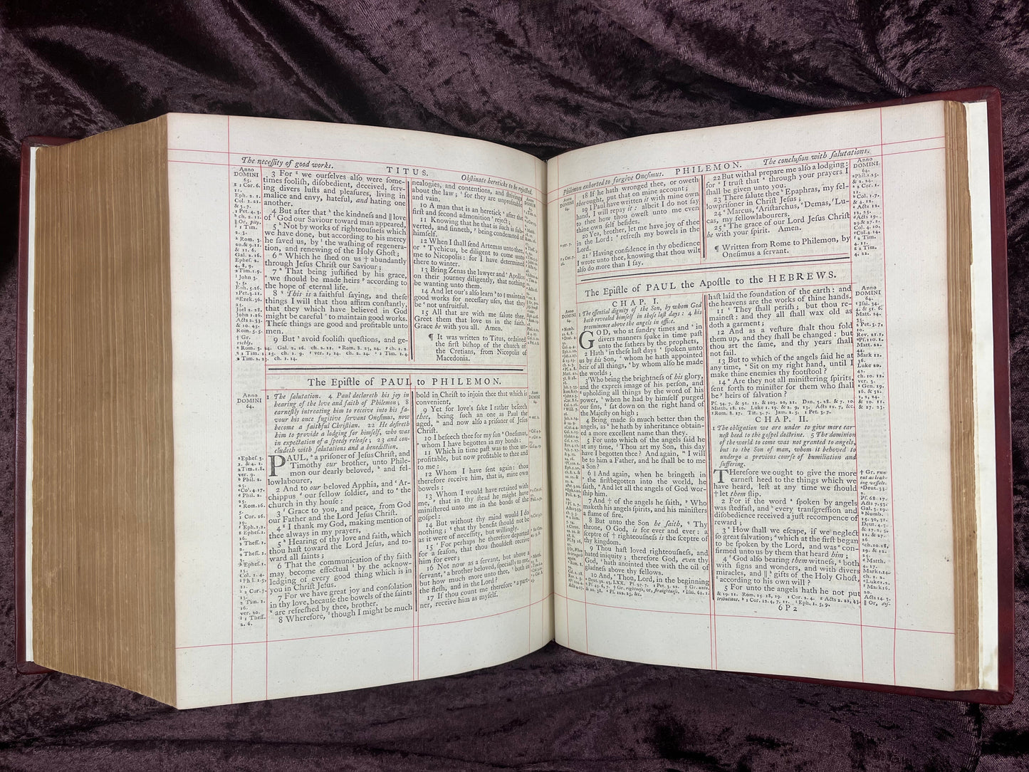 1772 Large Quarto First Edition Second Issue King James Bible Edited By Benjamin Blayney E.T. Rare Books