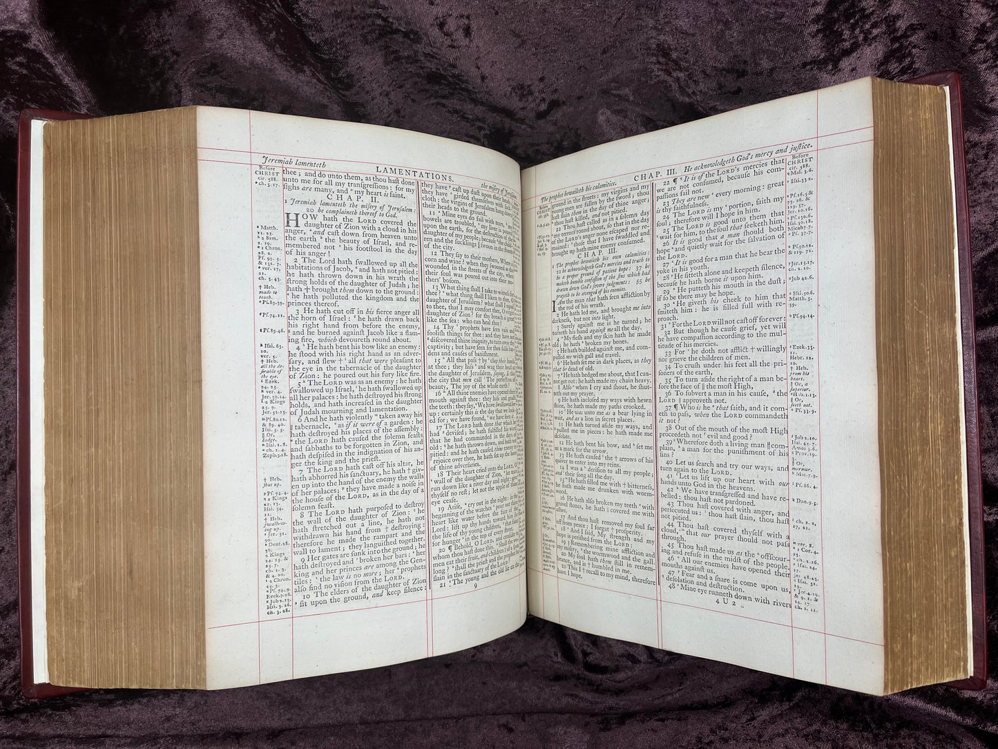 1772 Large Quarto First Edition Second Issue King James Bible Edited By Benjamin Blayney E.T. Rare Books