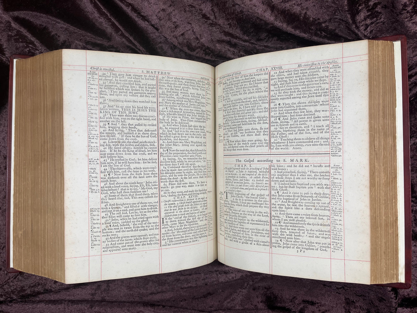 1772 Large Quarto First Edition Second Issue King James Bible Edited By Benjamin Blayney E.T. Rare Books