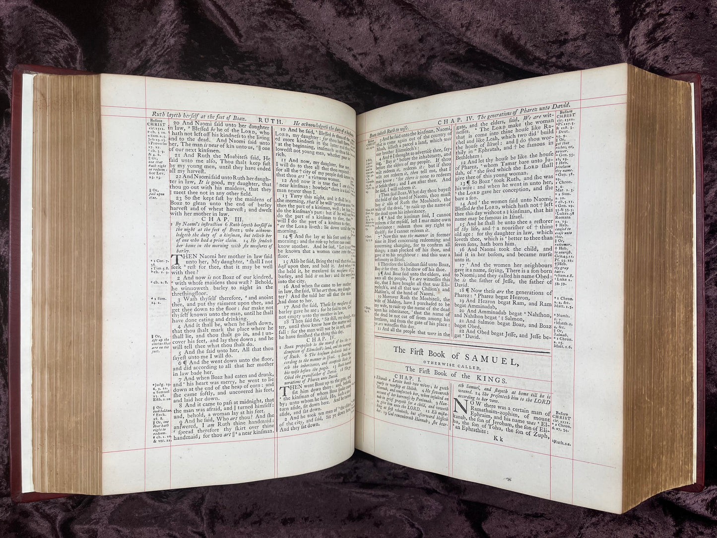 1772 Large Quarto First Edition Second Issue King James Bible Edited By Benjamin Blayney E.T. Rare Books