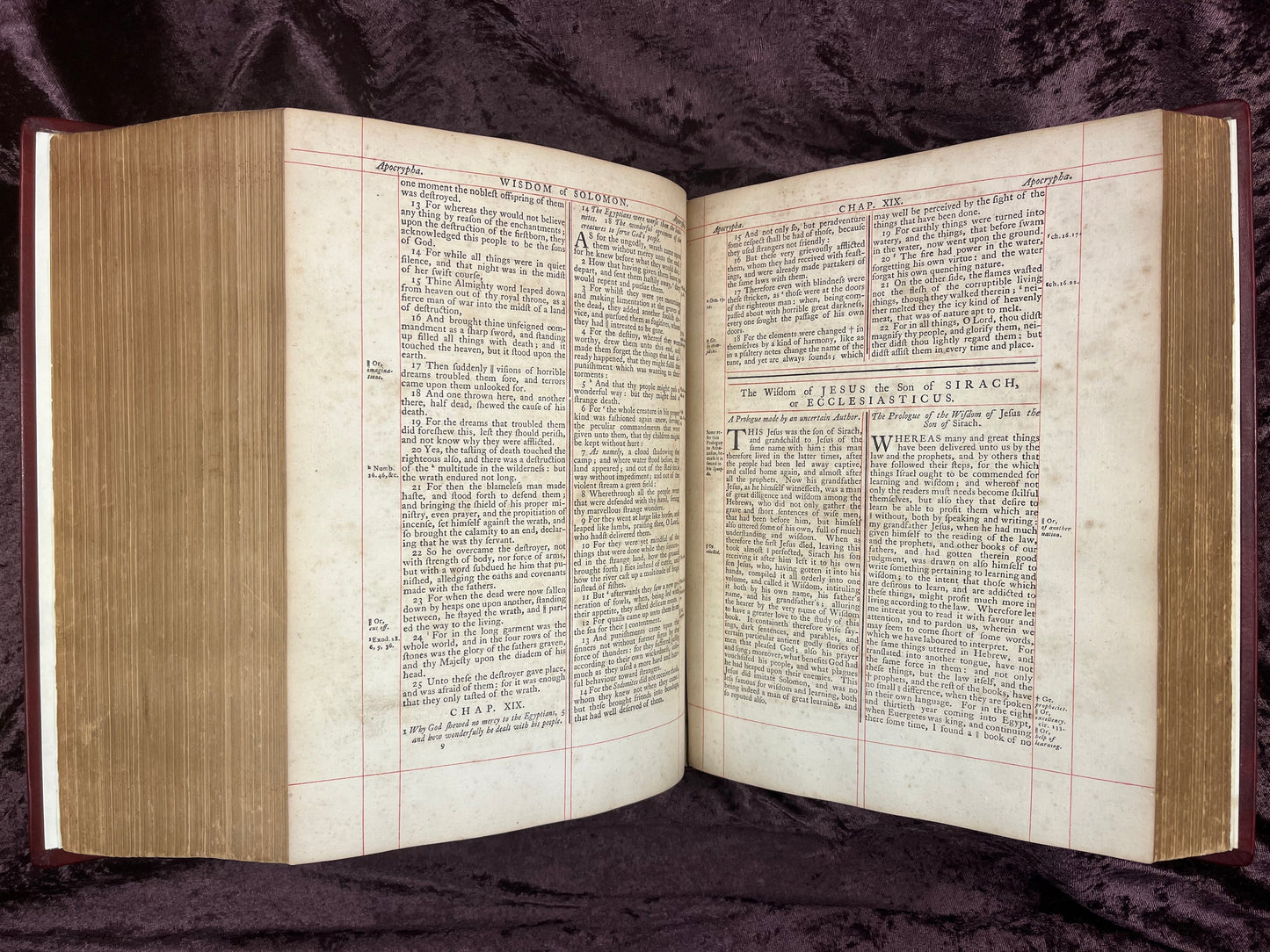 1772 Large Quarto First Edition Second Issue King James Bible Edited By Benjamin Blayney E.T. Rare Books