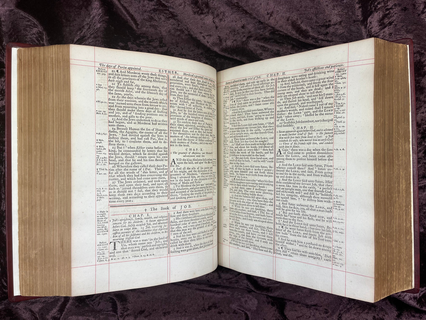1772 Large Quarto First Edition Second Issue King James Bible Edited By Benjamin Blayney E.T. Rare Books