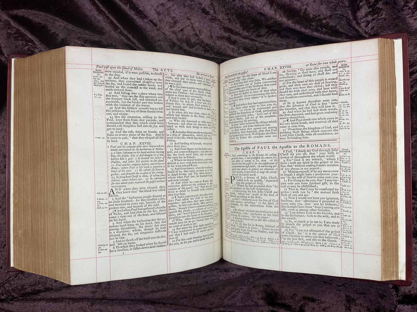 1772 Large Quarto First Edition Second Issue King James Bible Edited By Benjamin Blayney E.T. Rare Books