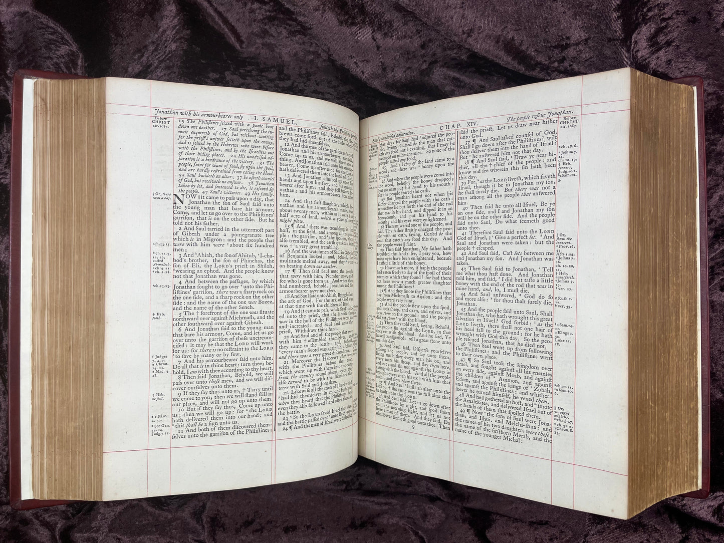 1772 Large Quarto First Edition Second Issue King James Bible Edited By Benjamin Blayney E.T. Rare Books