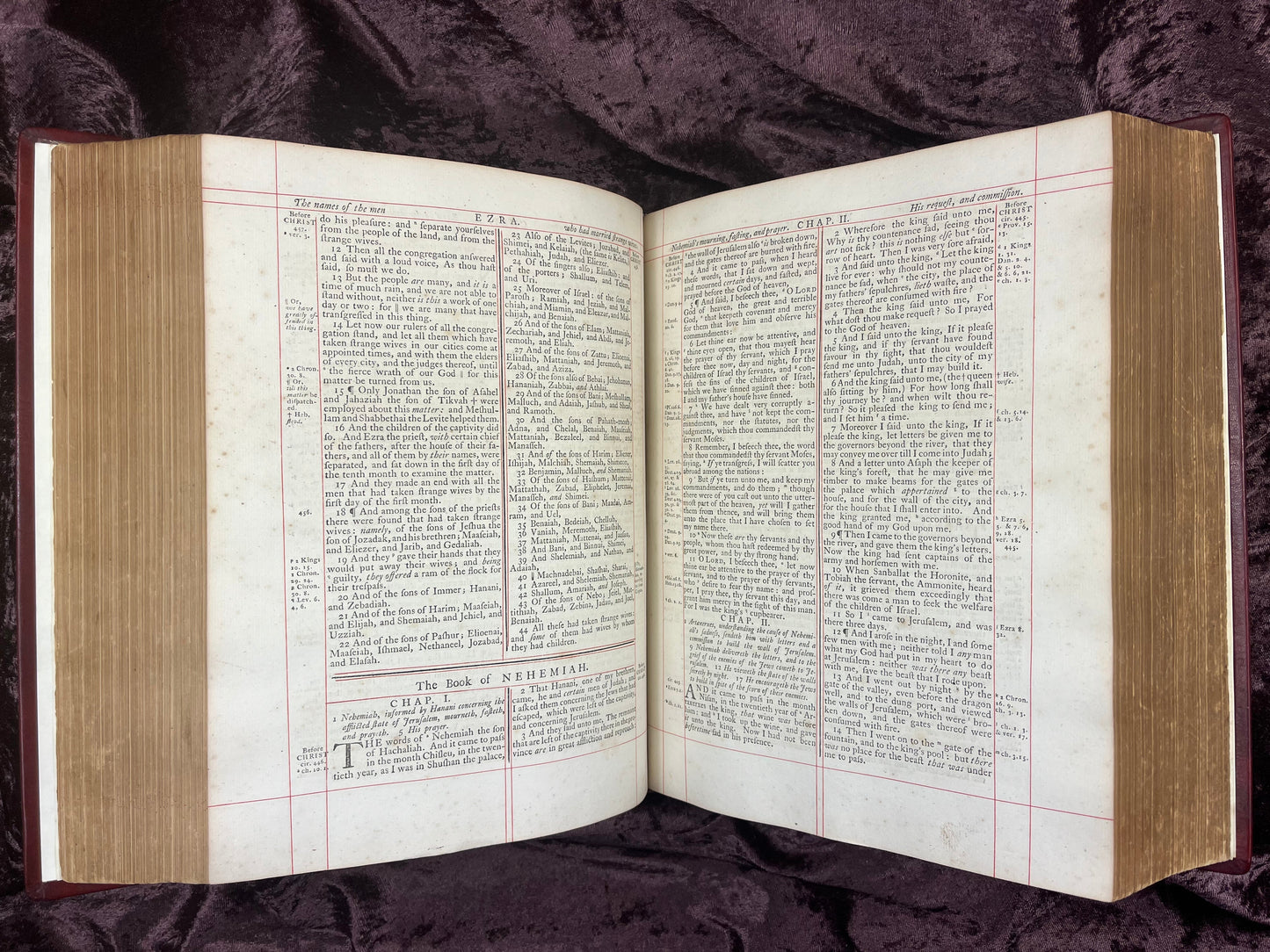 1772 Large Quarto First Edition Second Issue King James Bible Edited By Benjamin Blayney E.T. Rare Books