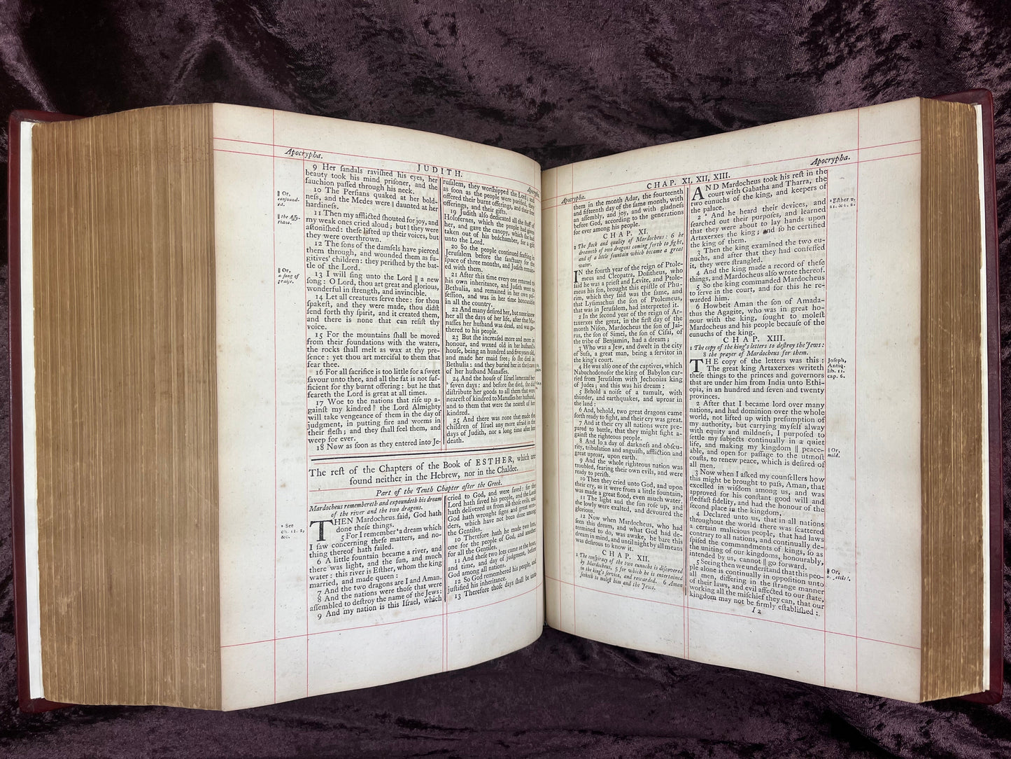 1772 Large Quarto First Edition Second Issue King James Bible Edited By Benjamin Blayney E.T. Rare Books