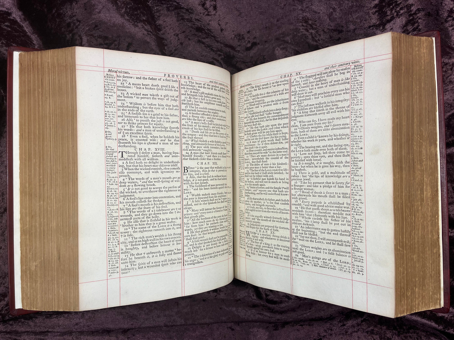 1772 Large Quarto First Edition Second Issue King James Bible Edited By Benjamin Blayney E.T. Rare Books