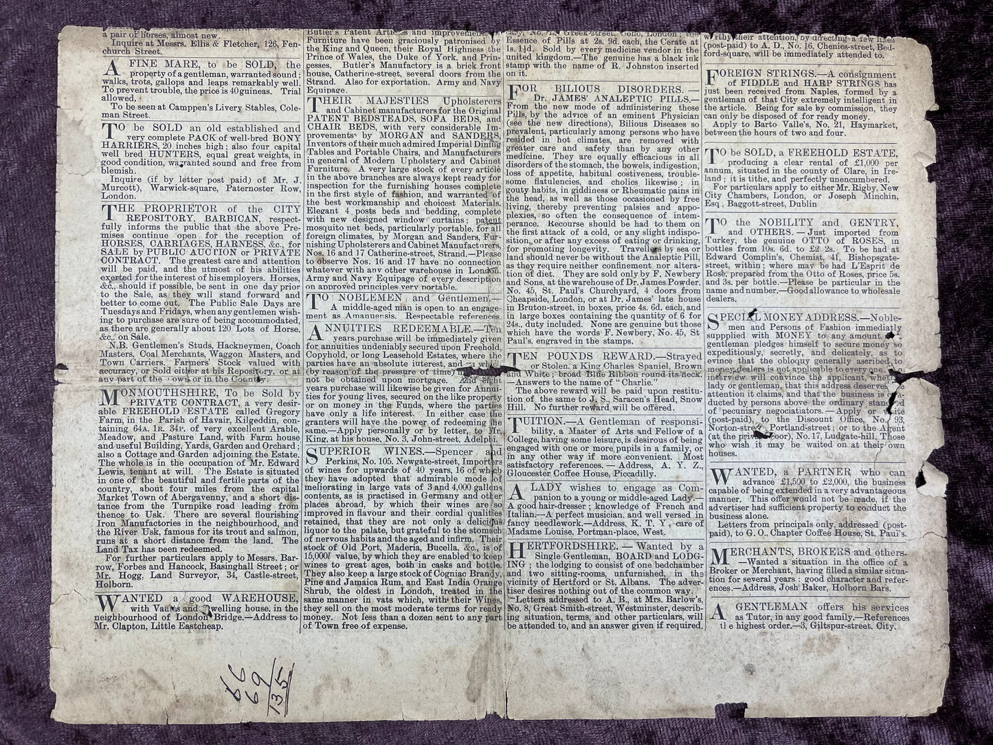 1772 Large Quarto First Edition Second Issue King James Bible Edited By Benjamin Blayney E.T. Rare Books